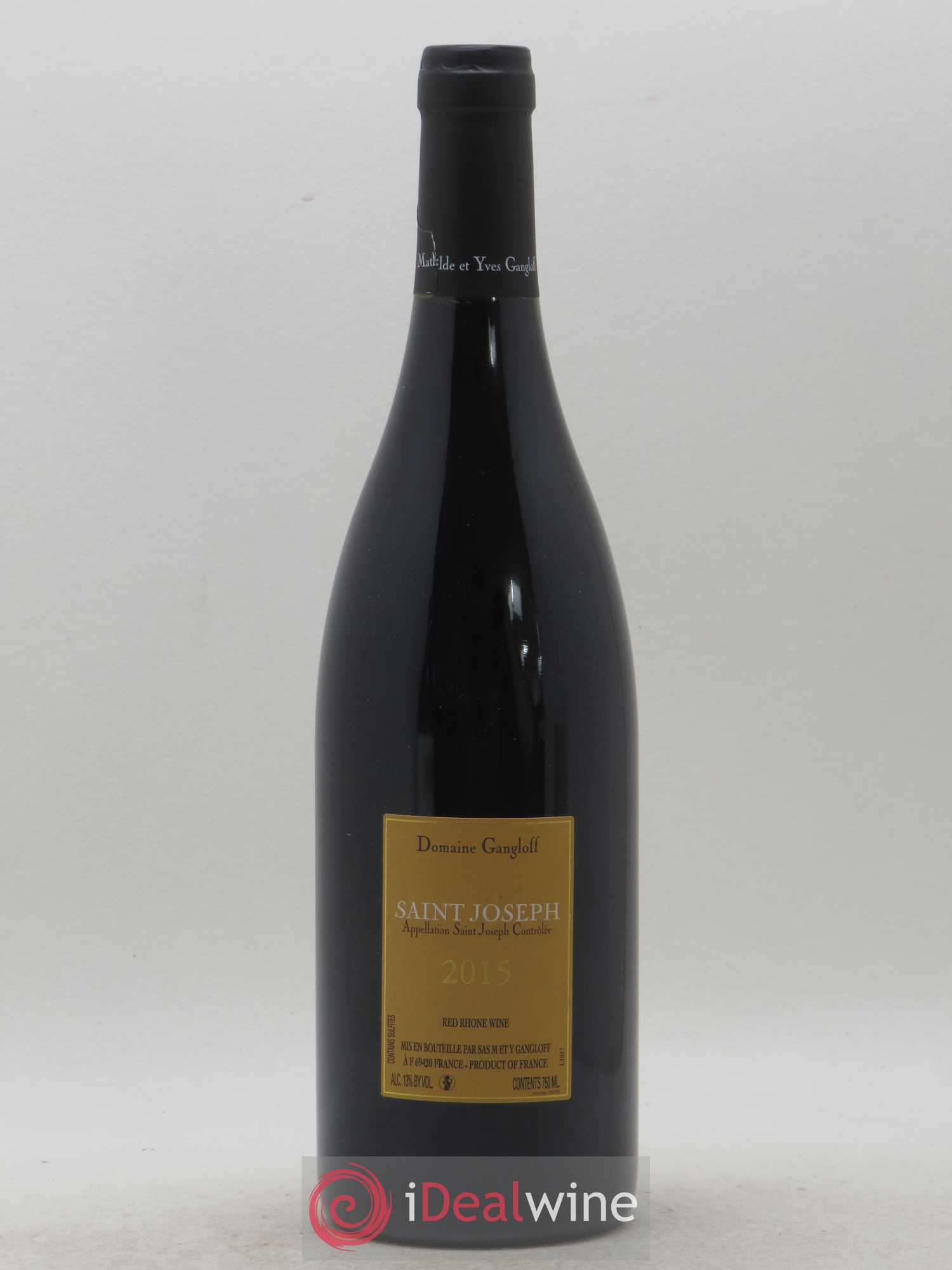 Saint-Joseph Gangloff (Domaine) 2015 - Lot de 1 bouteille - 1