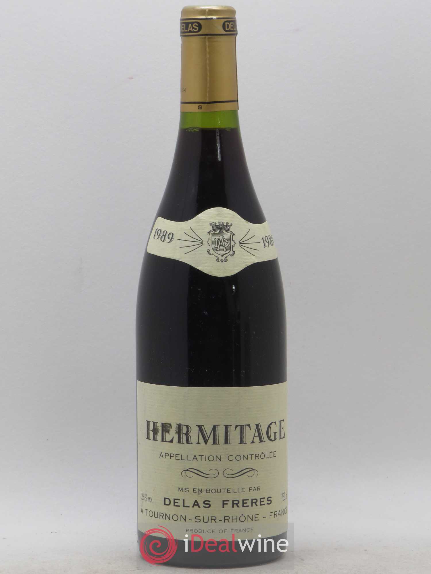 Hermitage Delas 1989 - Lot de 1 bouteille - 0