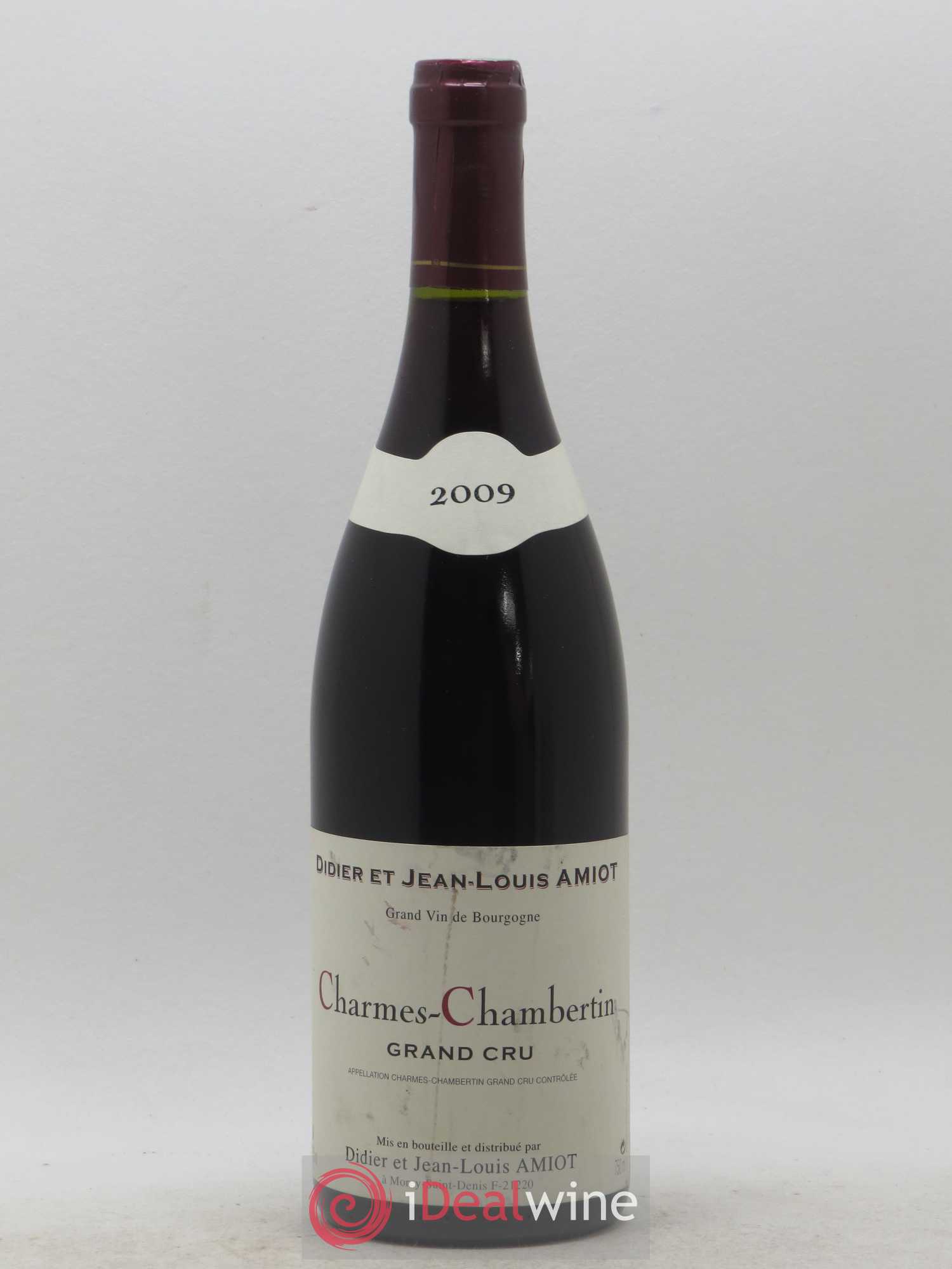 Charmes-Chambertin Grand Cru Didier et Jean-Louis Amiot 2009 - Posten von 1 Flasche - 0