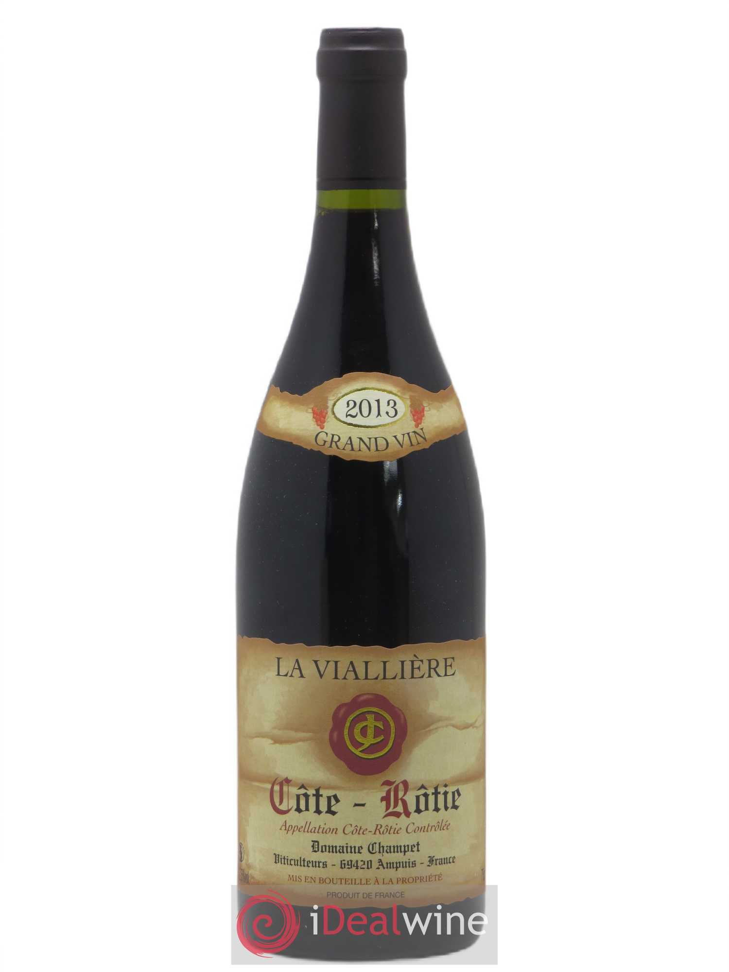 Côte-Rôtie La Viallière Champet 2013 - Posten von 1 Flasche - 0
