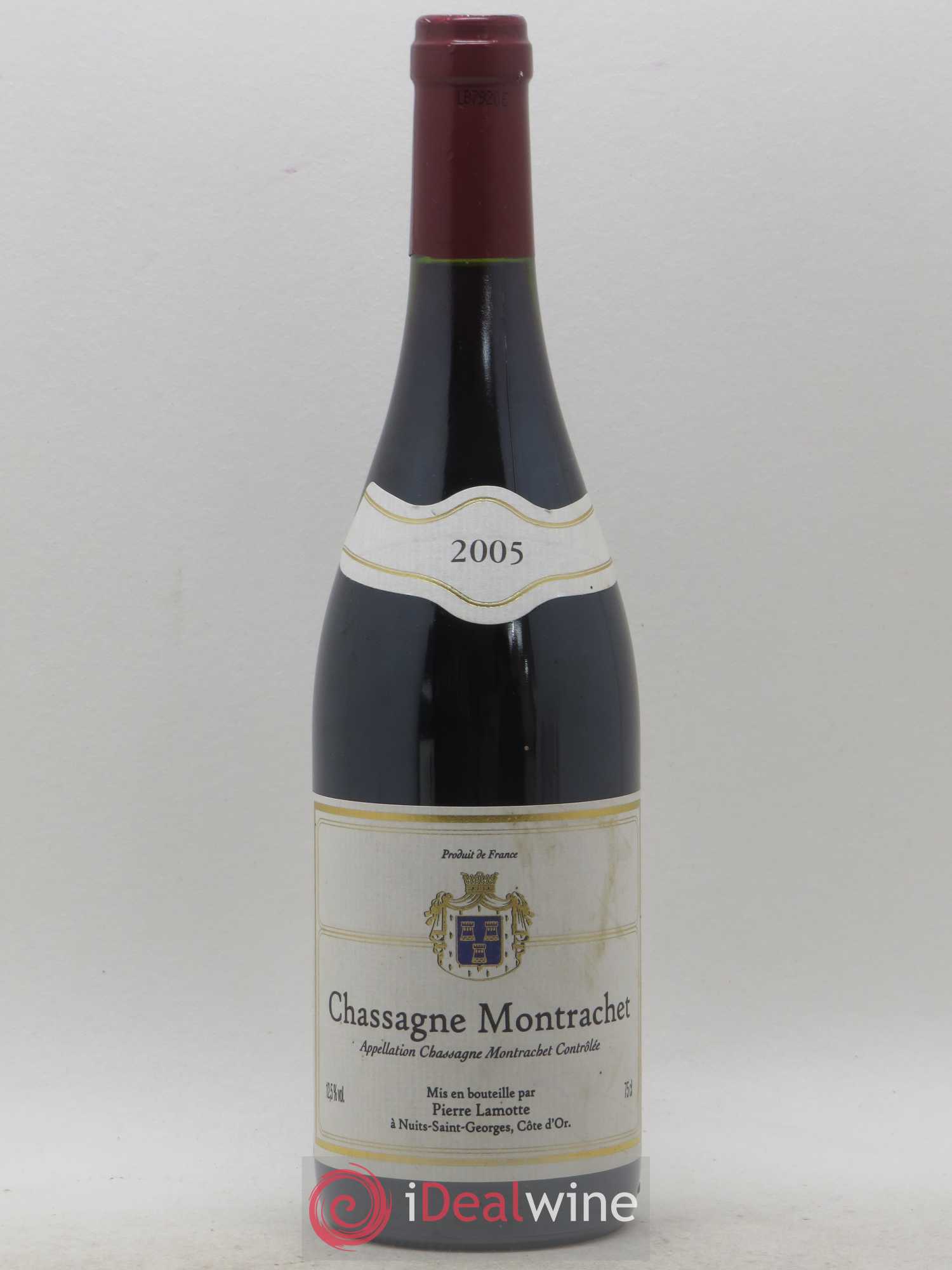 Chassagne-Montrachet Lamotte 2005 - Lot de 1 bouteille - 0