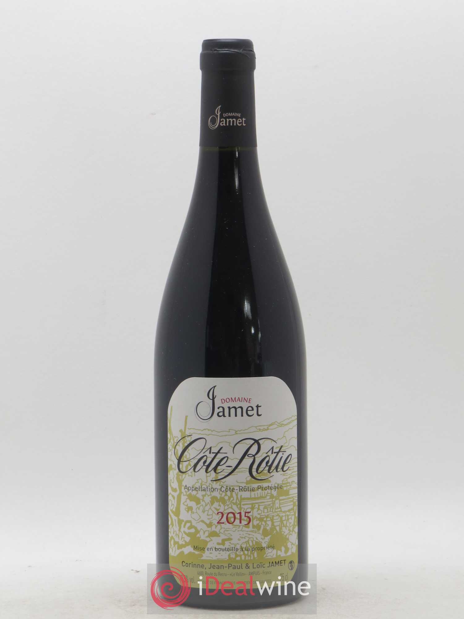 Côte-Rôtie Jamet (Domaine) 2015 - Lot de 1 bouteille - 0