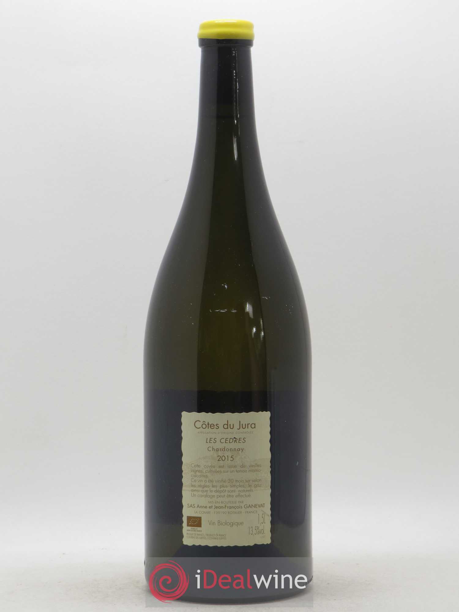 Vin de France (anciennement Côtes du Jura) Les Cèdres Anne et Jean François Ganevat 2015 - Lot de 1 magnum - 1