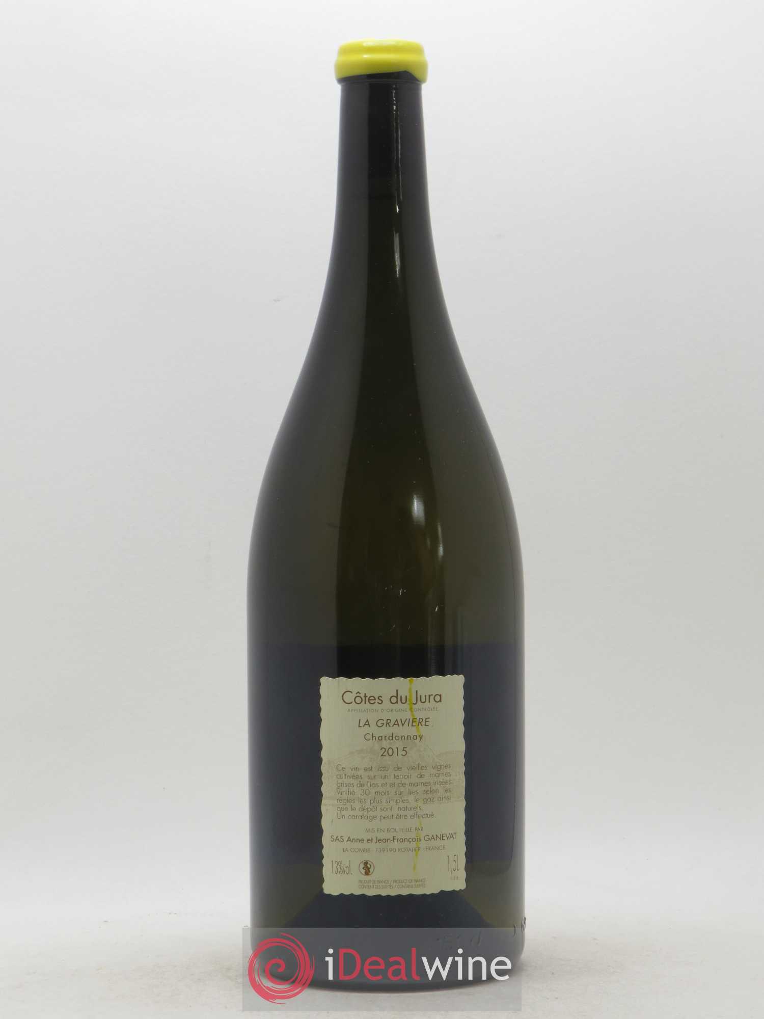 Côtes du Jura La Gravière Anne et Jean François Ganevat 2015 - Lot de 1 magnum - 1