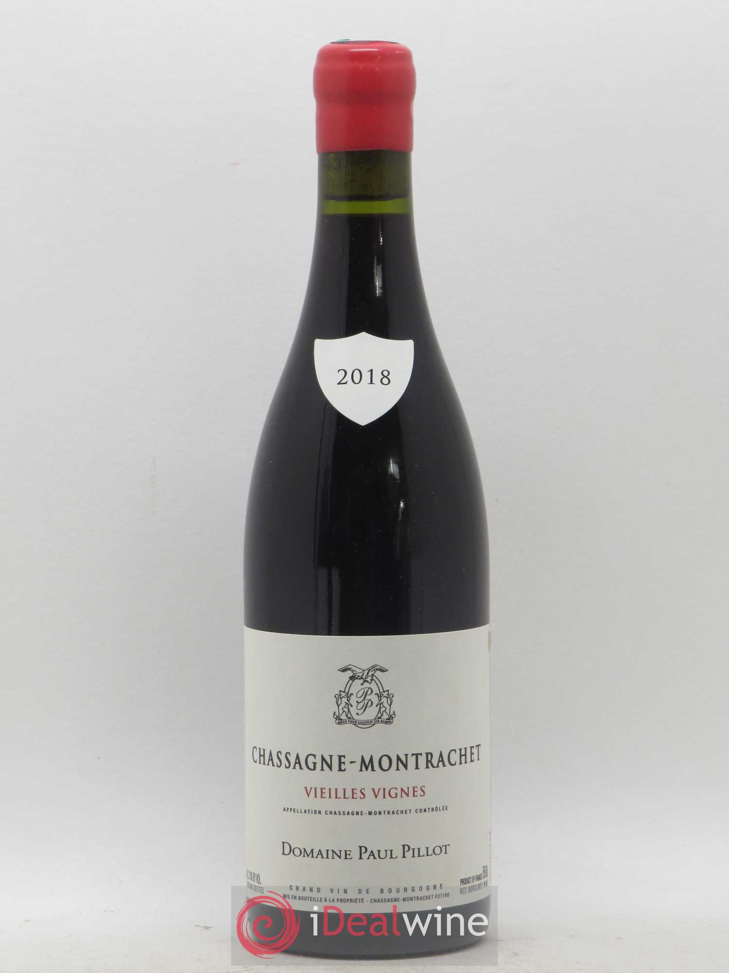 Chassagne-Montrachet Vieilles Vignes Paul Pillot (Domaine) 2018 - Lot de 1 bouteille - 0