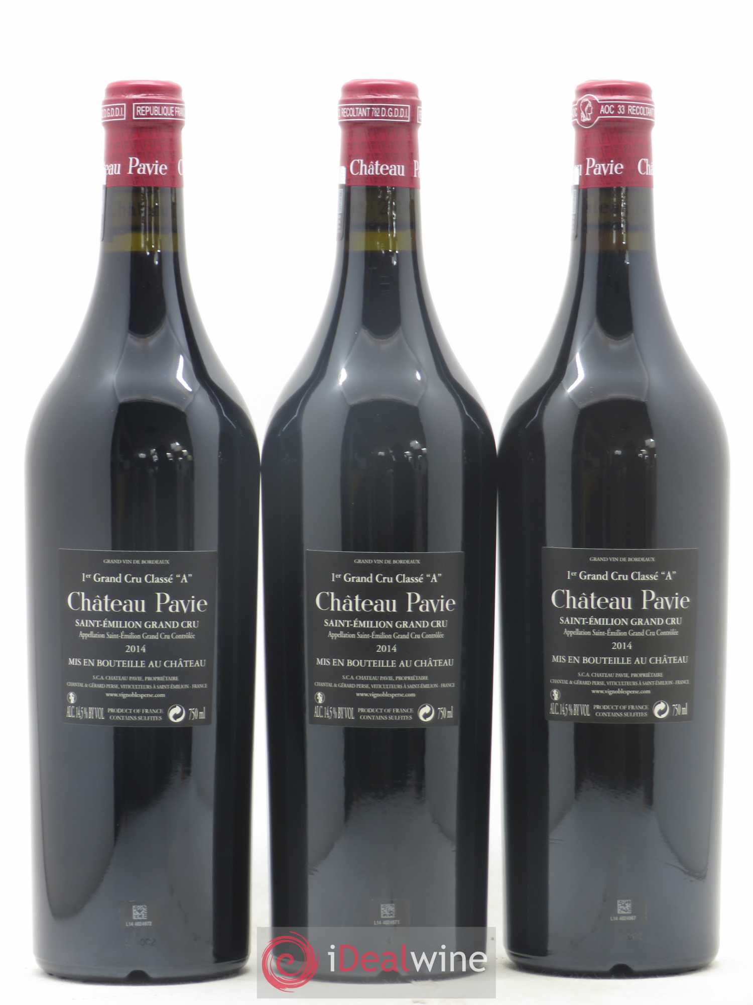 Château Pavie 1er Grand Cru Classé A 2014 - Lot de 6 bouteilles - 2