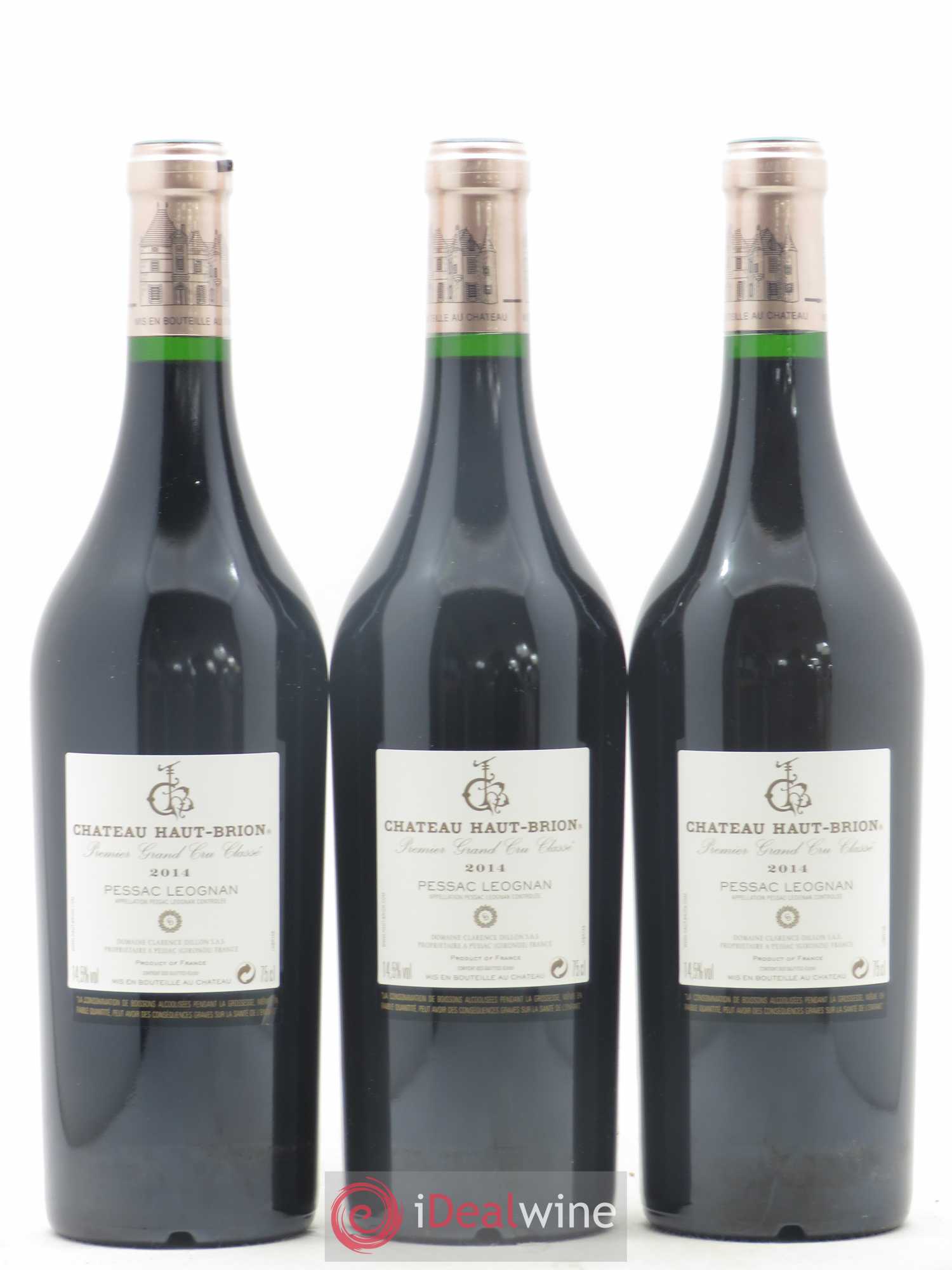 Château Haut Brion 1er Grand Cru Classé 2014 - Lot de 6 bouteilles - 4