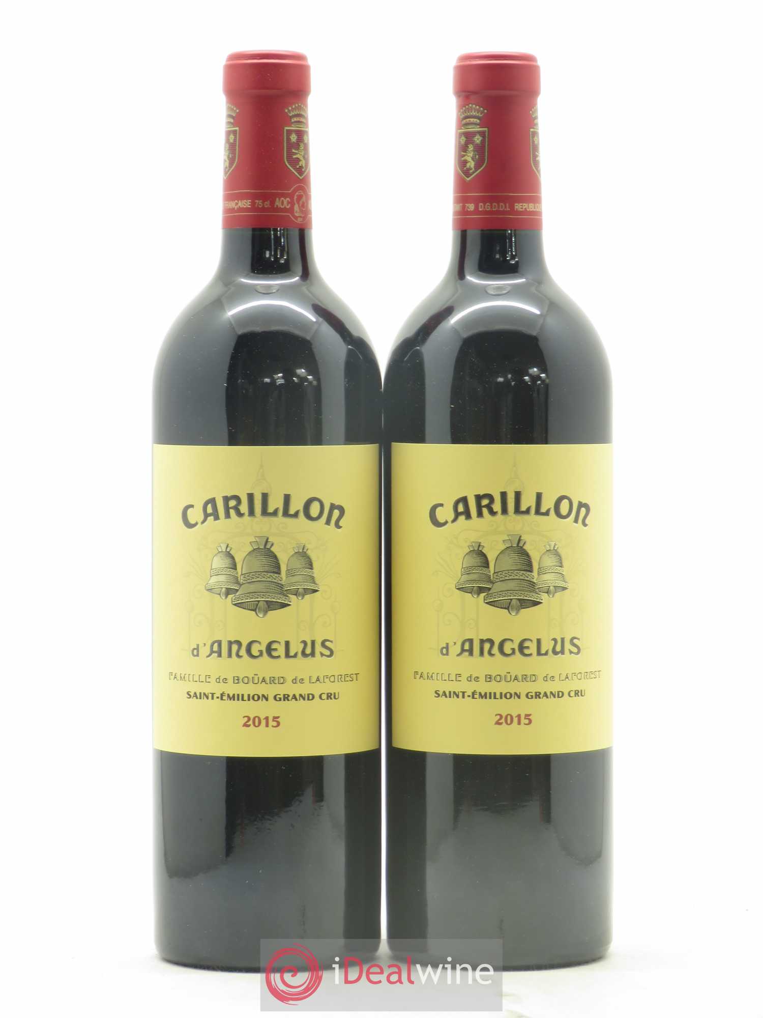 Le Carillon de l'Angélus Second Vin 2015 - Lot de 2 bouteilles - 0