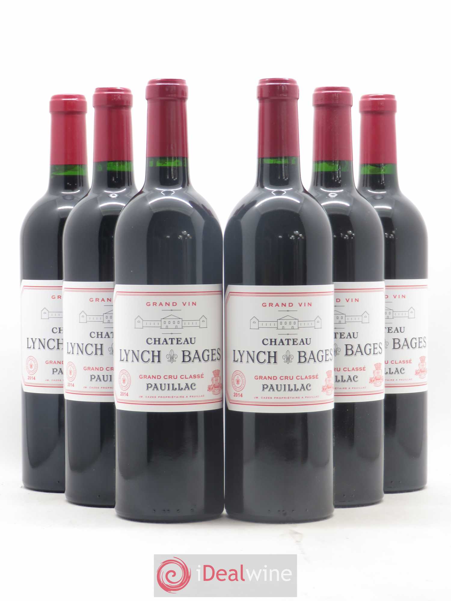 Château Lynch Bages 5ème Grand Cru Classé 2014 - Lot de 6 bouteilles - 0