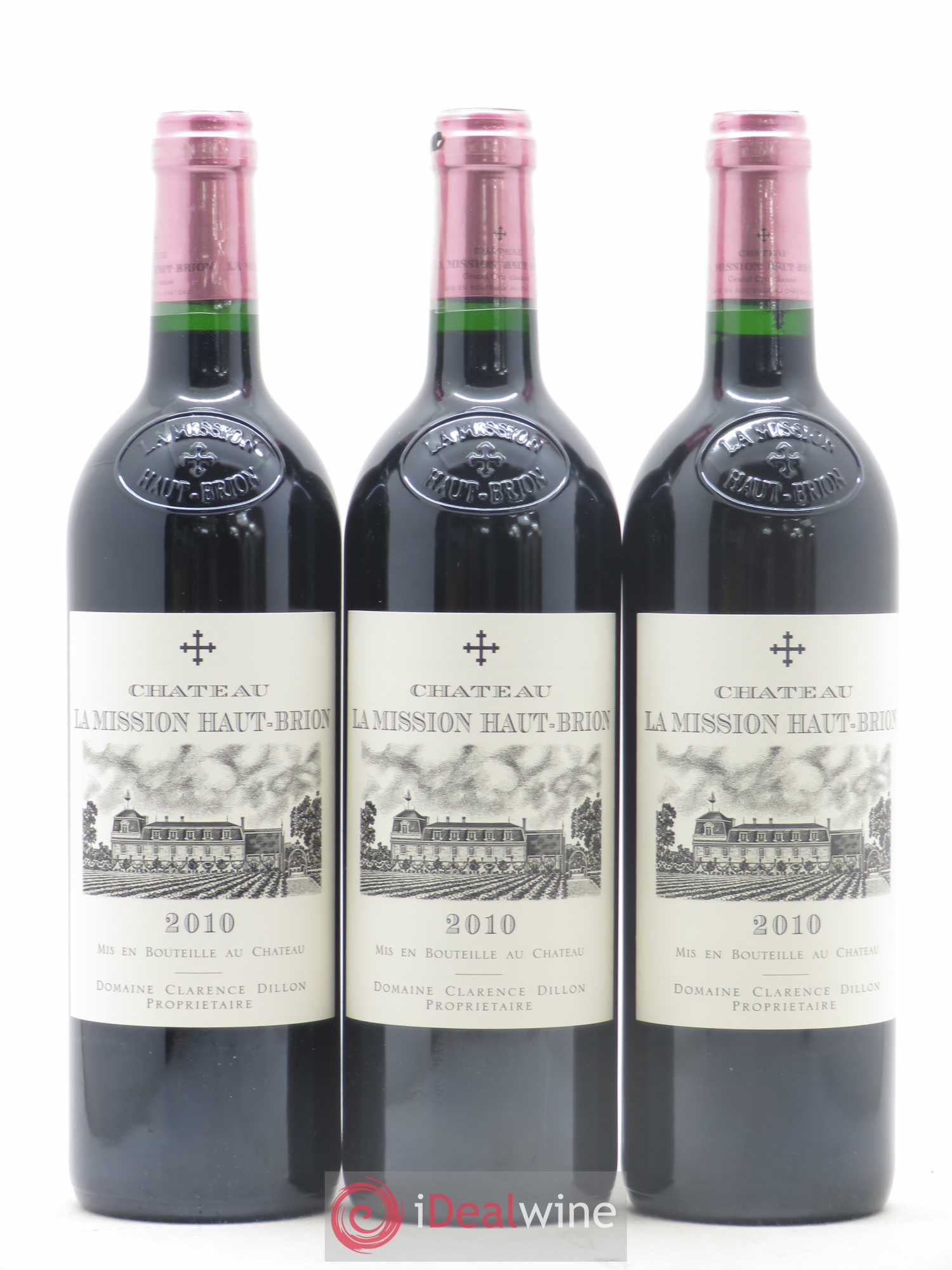 Château la Mission Haut-Brion Cru Classé de Graves 2010 - Lot de 6 bouteilles - 1