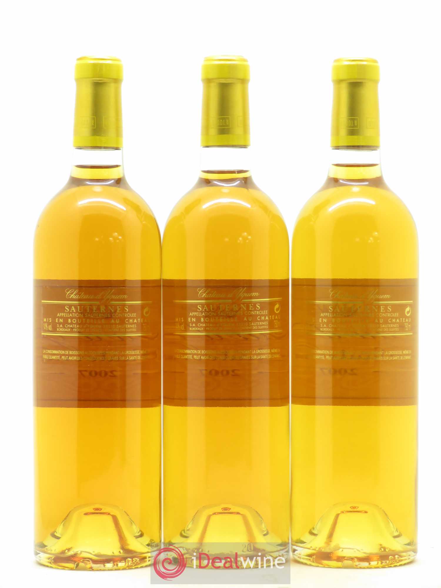 Château d' Yquem 1er Cru Classé Supérieur 2007 - Lotto di 6 bottiglie - 2