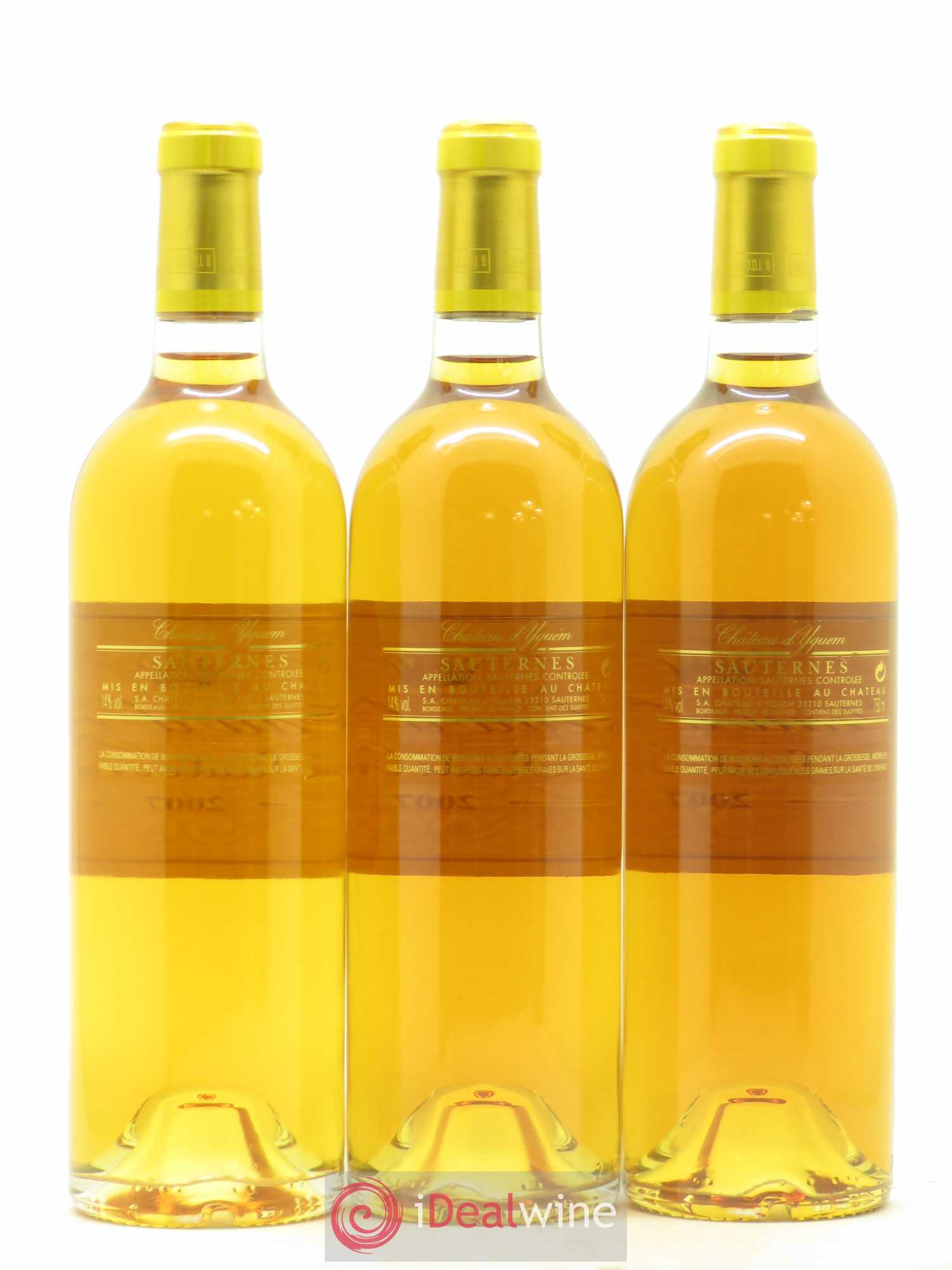 Château d' Yquem 1er Cru Classé Supérieur 2007 - Lotto di 6 bottiglie - 4