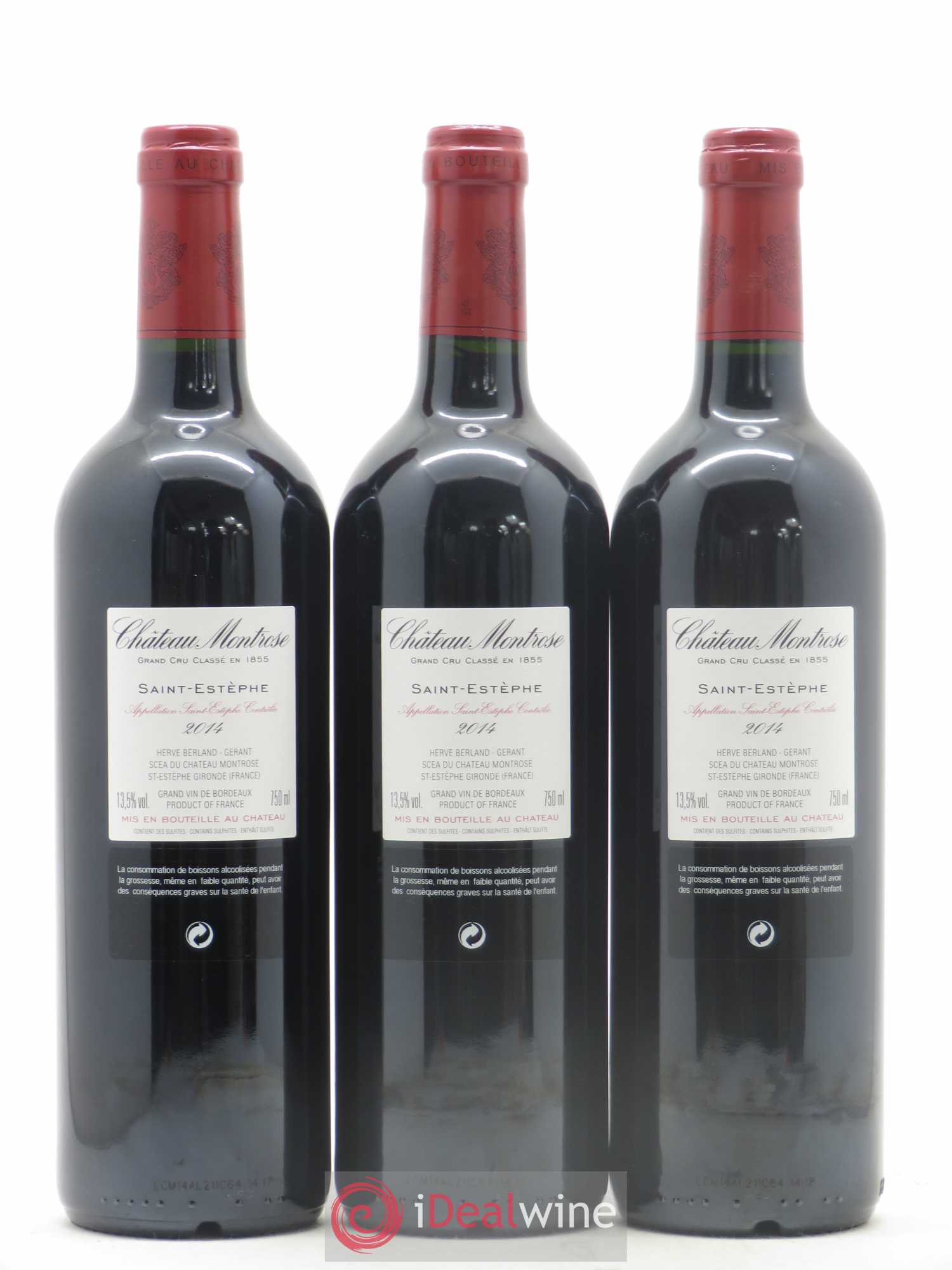 Château Montrose 2ème Grand Cru Classé 2014 - Lot de 6 bouteilles - 2