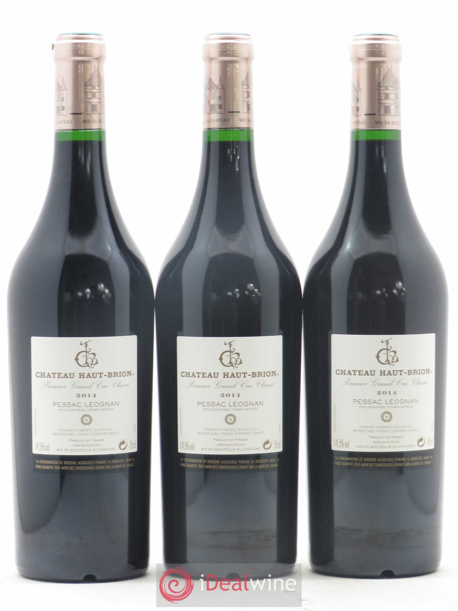 Château Haut Brion 1er Grand Cru Classé 2014 - Lot de 6 bouteilles - 4