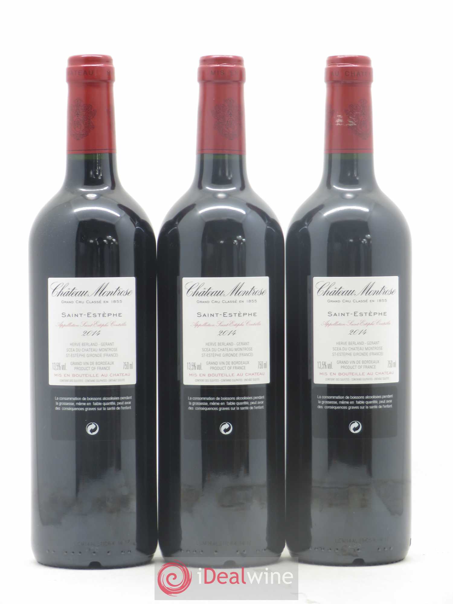 Château Montrose 2ème Grand Cru Classé 2014 - Lot de 6 bouteilles - 2