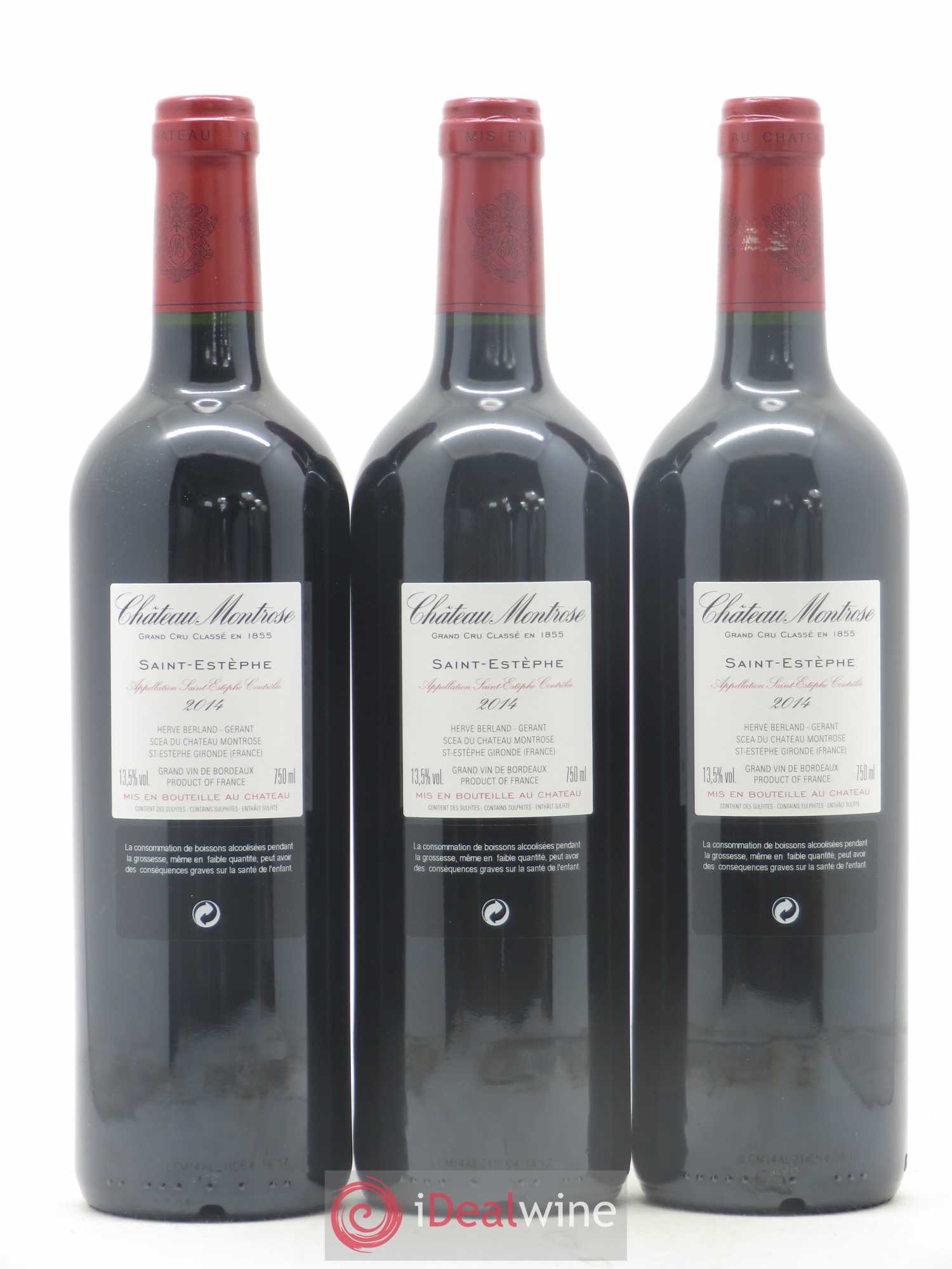 Château Montrose 2ème Grand Cru Classé 2014 - Lot de 6 bouteilles - 4