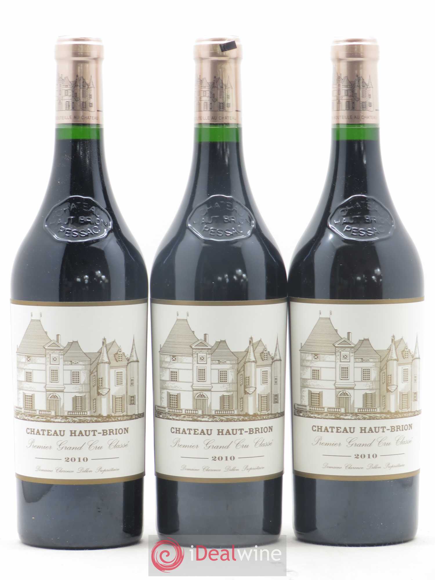 Château Haut Brion 1er Grand Cru Classé 2010 - Lot de 6 bouteilles - 1