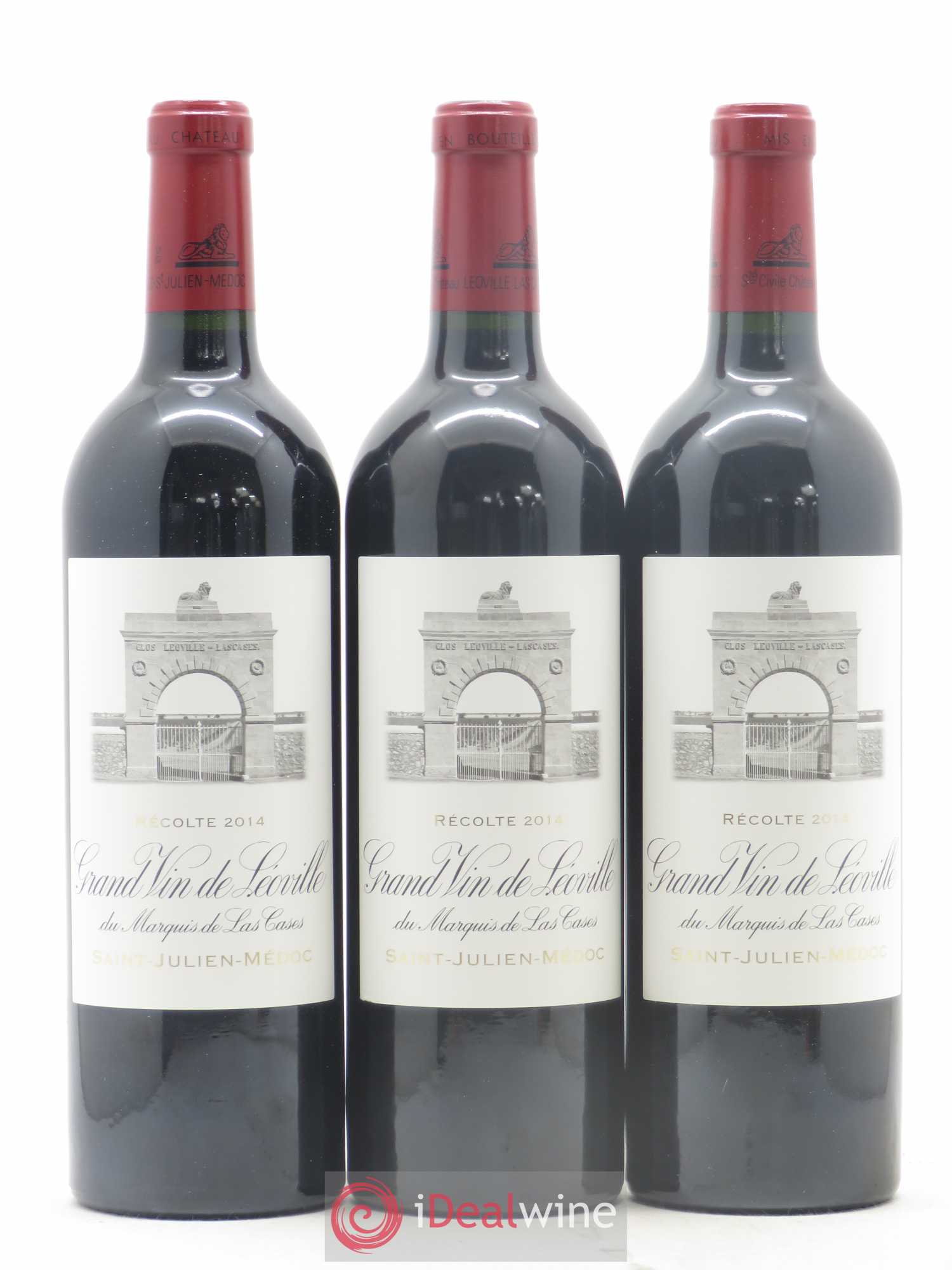 Château Léoville Las Cases 2ème Grand Cru Classé 2014 - Lot de 6 bouteilles - 1