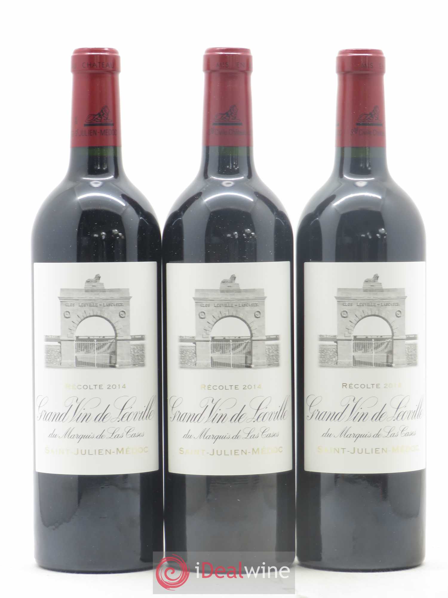 Château Léoville Las Cases 2ème Grand Cru Classé 2014 - Lot de 6 bouteilles - 2