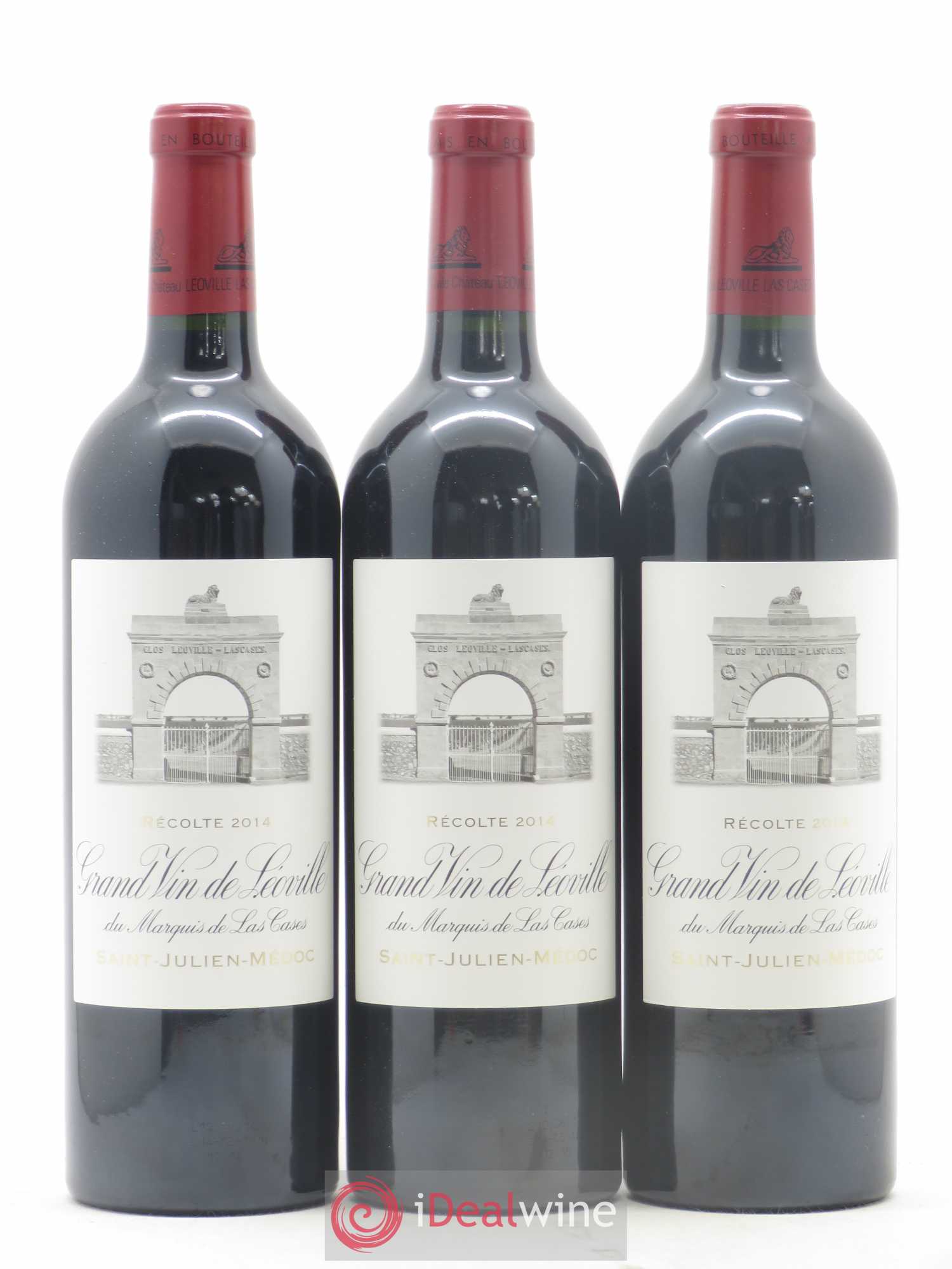 Château Léoville Las Cases 2ème Grand Cru Classé 2014 - Lot de 6 bouteilles - 1
