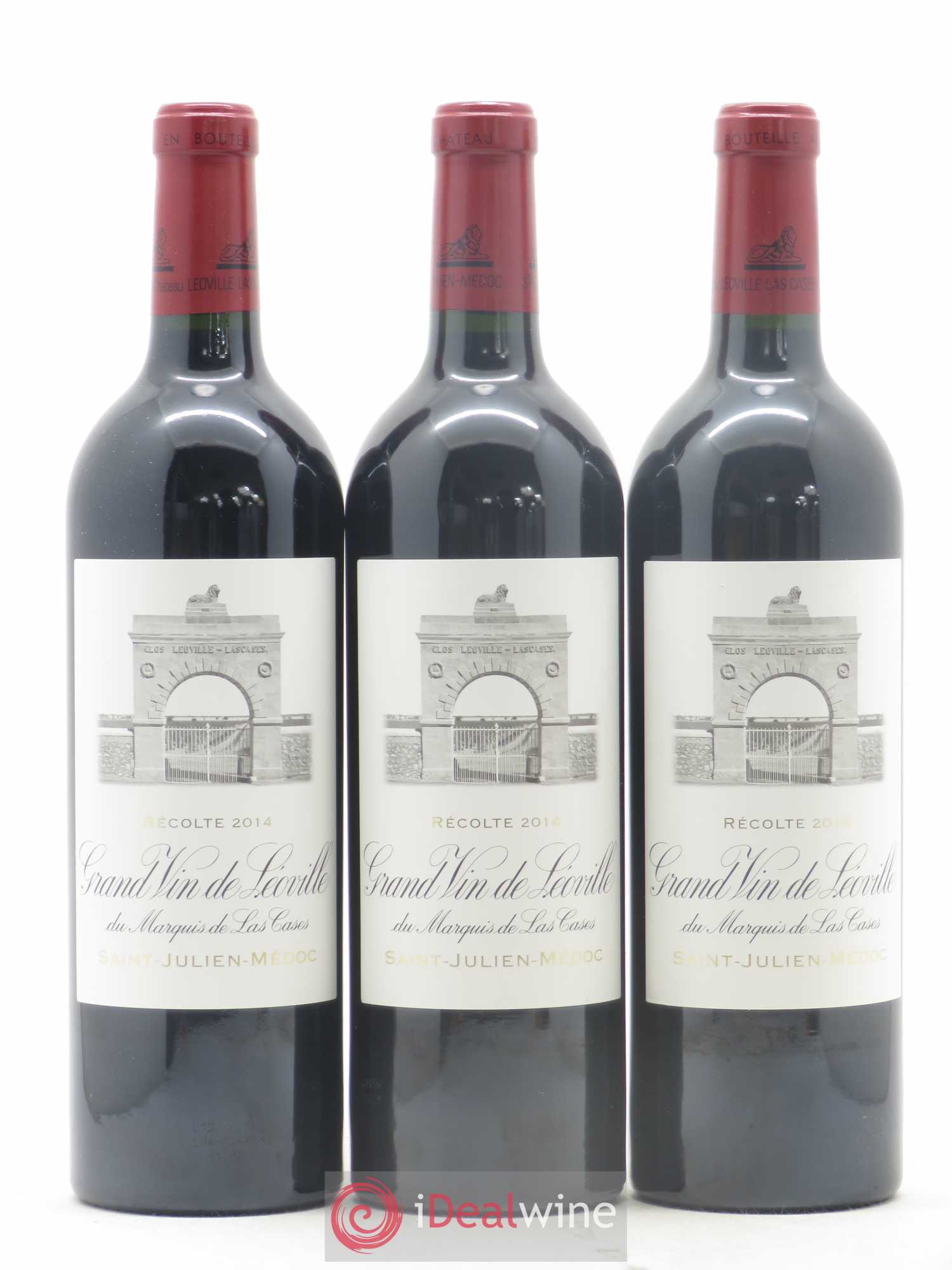 Château Léoville Las Cases 2ème Grand Cru Classé 2014 - Lot de 6 bouteilles - 2