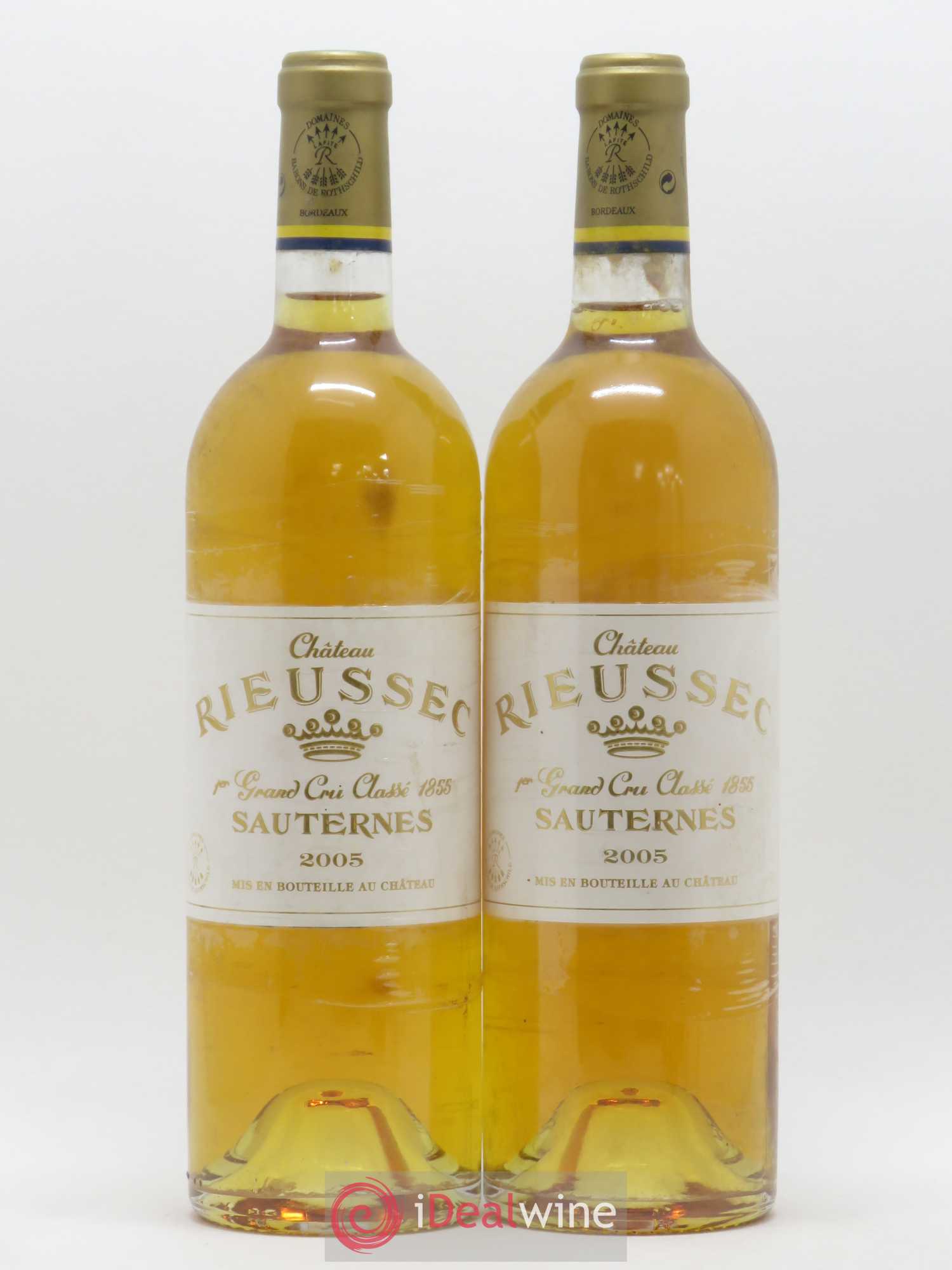 Château Rieussec 1er Grand Cru Classé 2005 - Lotto di 2 bottiglie - 0