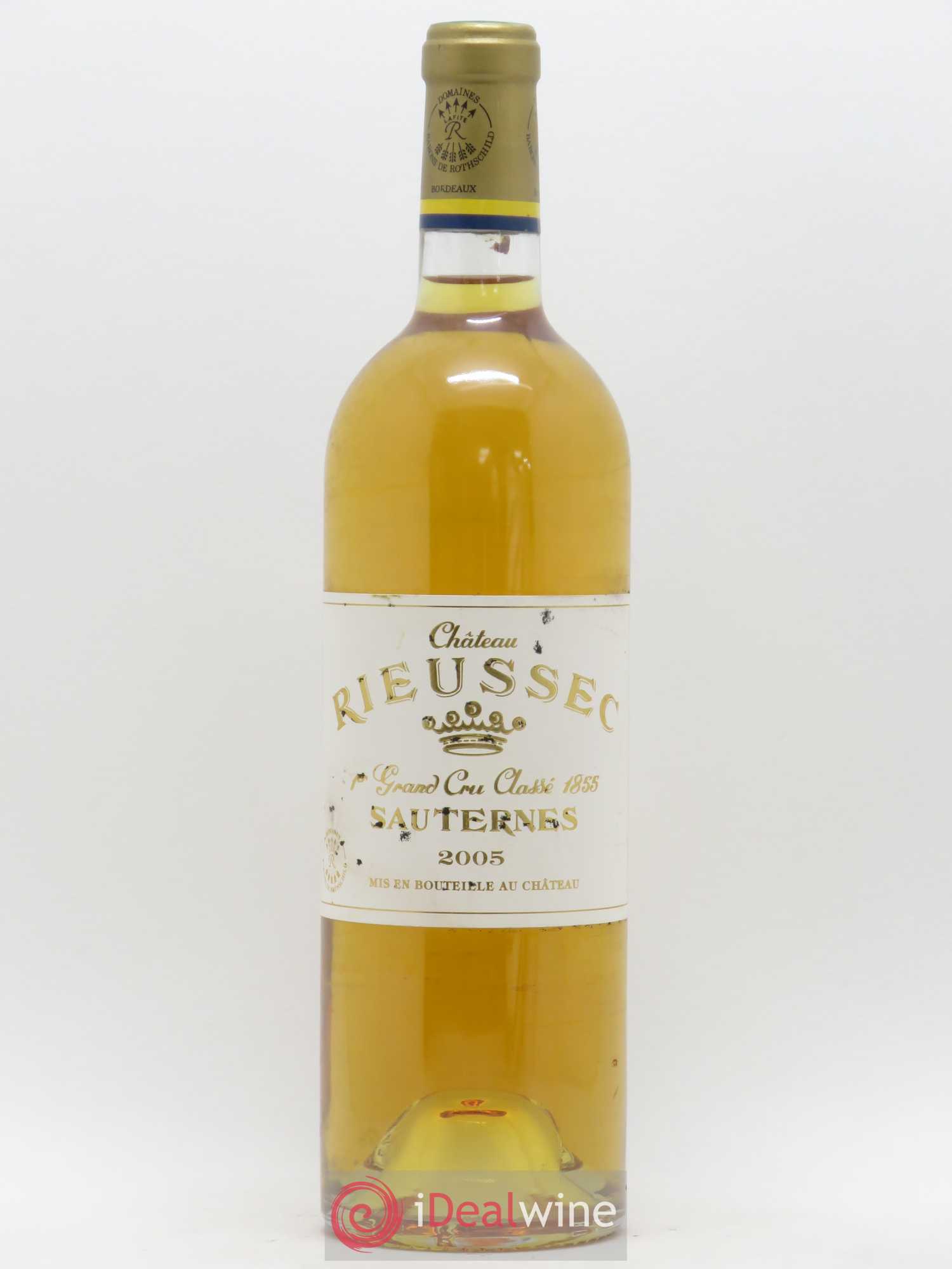 Château Rieussec 1er Grand Cru Classé 2005 - Posten von 1 Flasche - 0