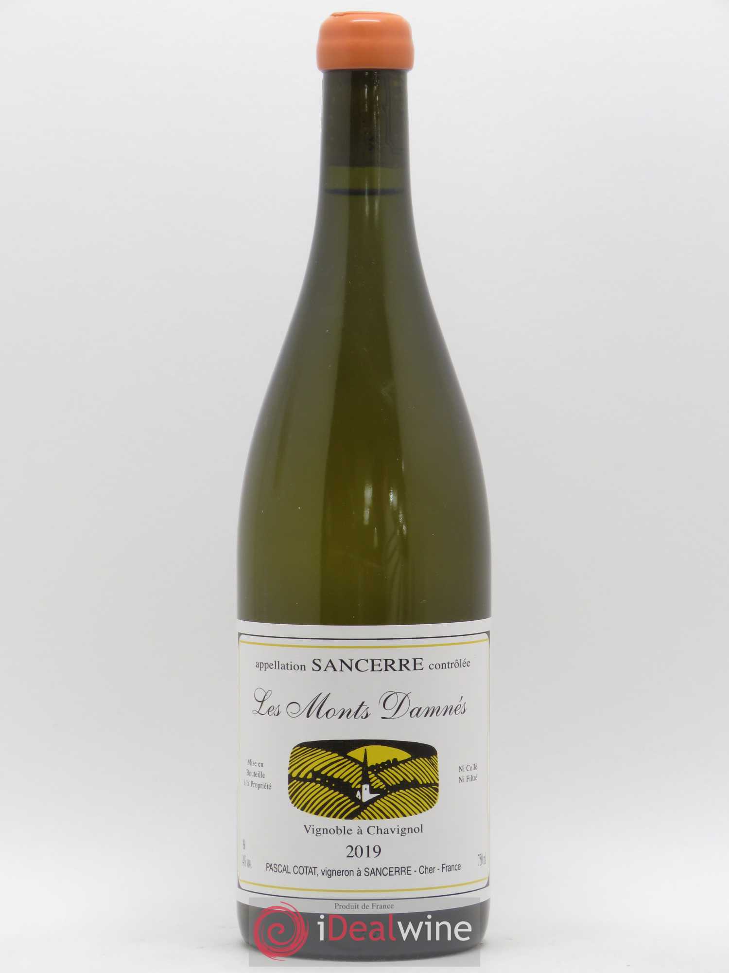Sancerre Les Monts Damnés Pascal Cotat 2019 - Lot de 1 bouteille - 0