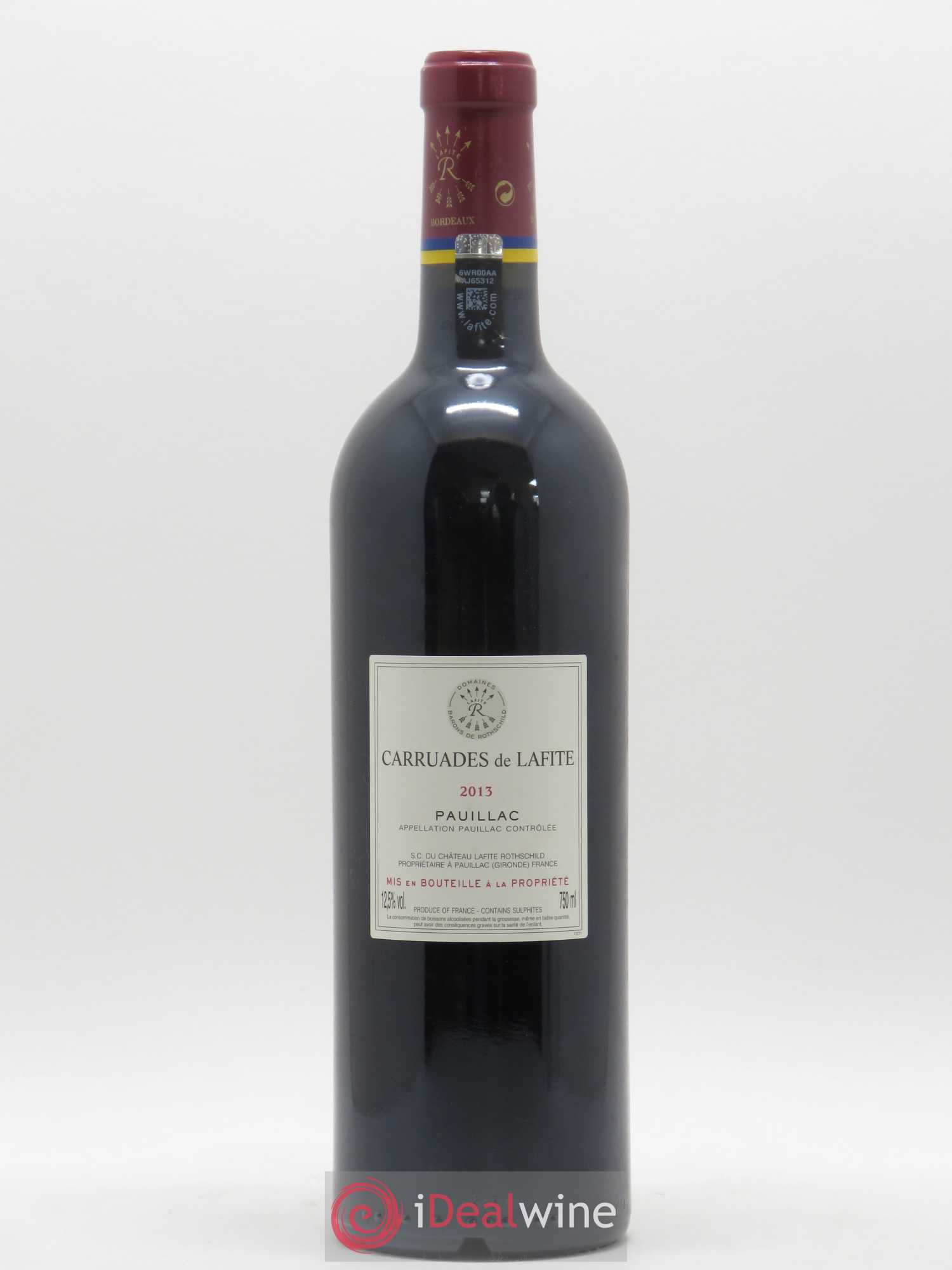 Carruades de Lafite Rothschild Second Vin 2013 - Lot de 1 bouteille - 1