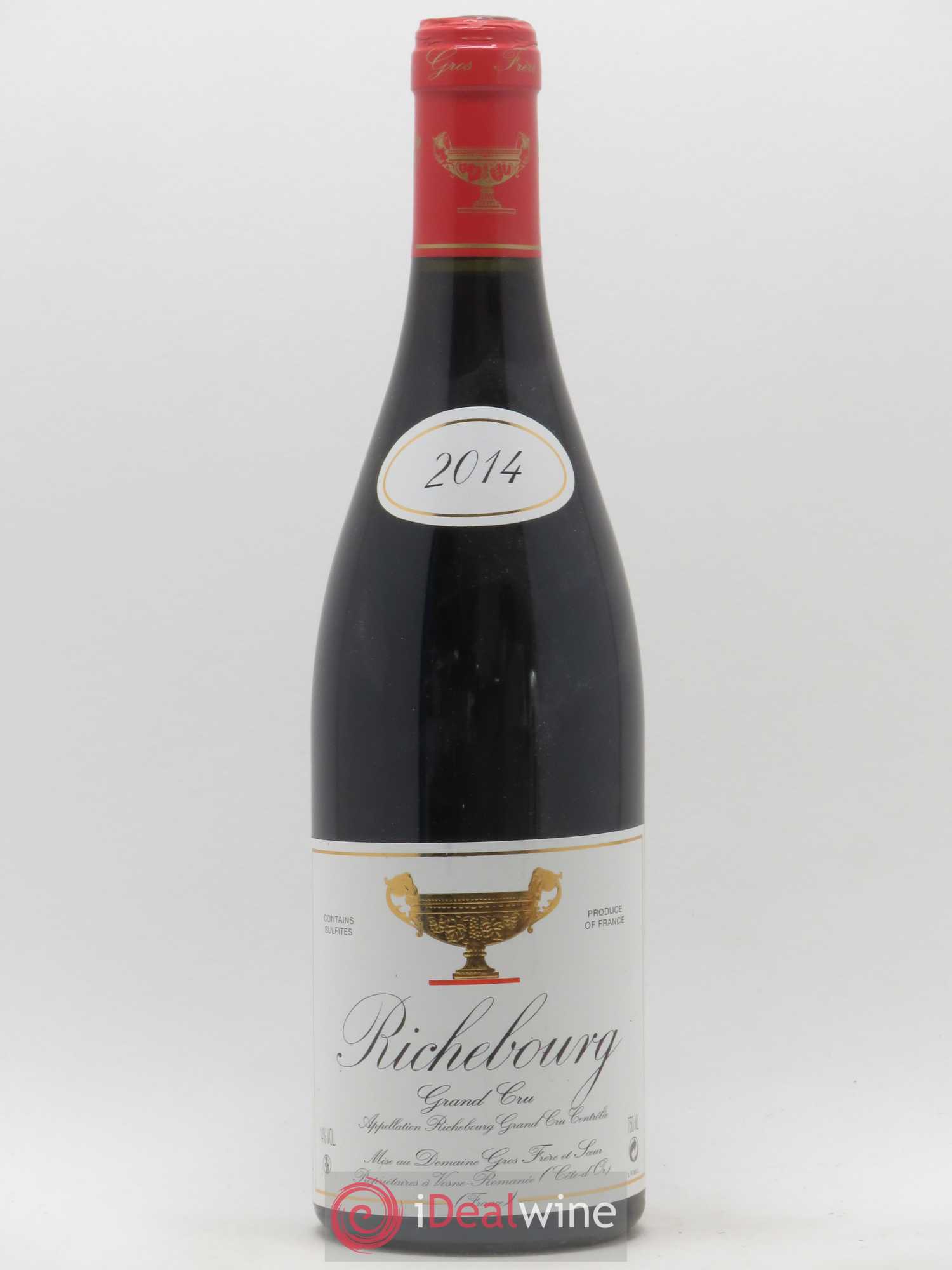 Richebourg Grand Cru Gros Frère & Soeur 2014 - Lot de 1 bouteille - 0
