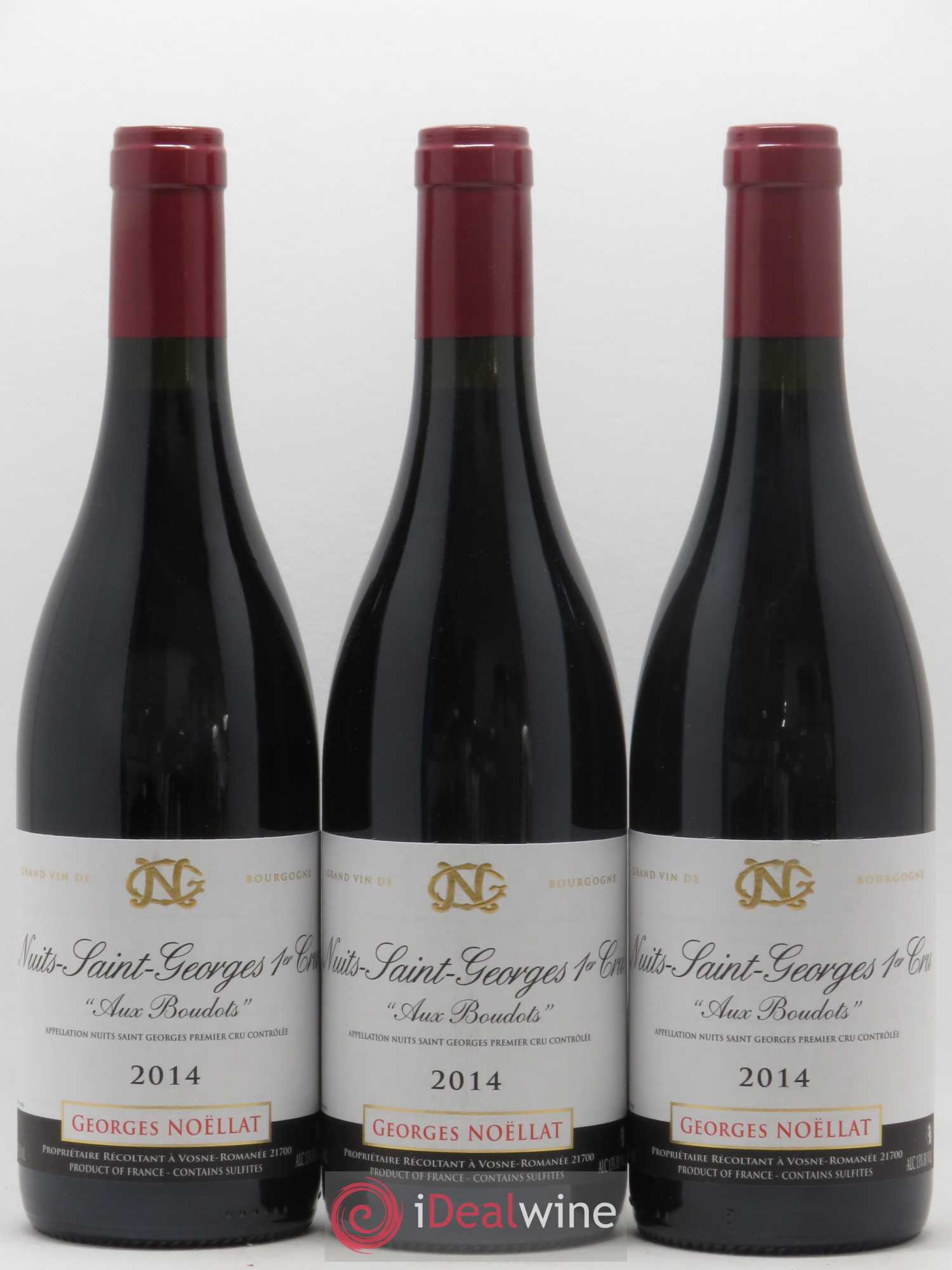 Nuits-Saint-Georges 1er Cru Aux Boudots Georges Noëllat (Domaine) 2014 - Lot de 3 bouteilles - 0