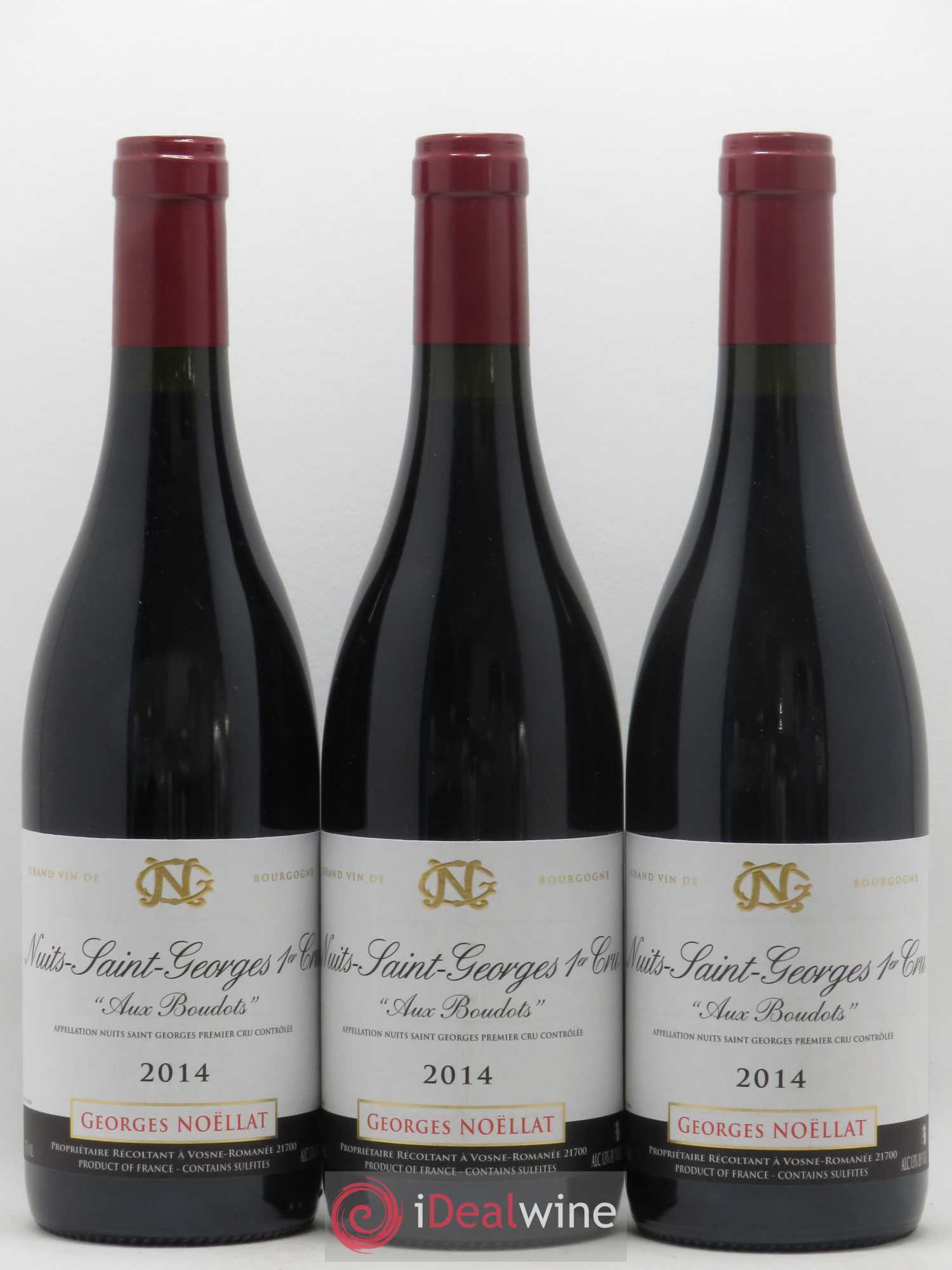 Nuits-Saint-Georges 1er Cru Aux Boudots Georges Noëllat (Domaine) 2014 - Lot de 3 bouteilles - 0