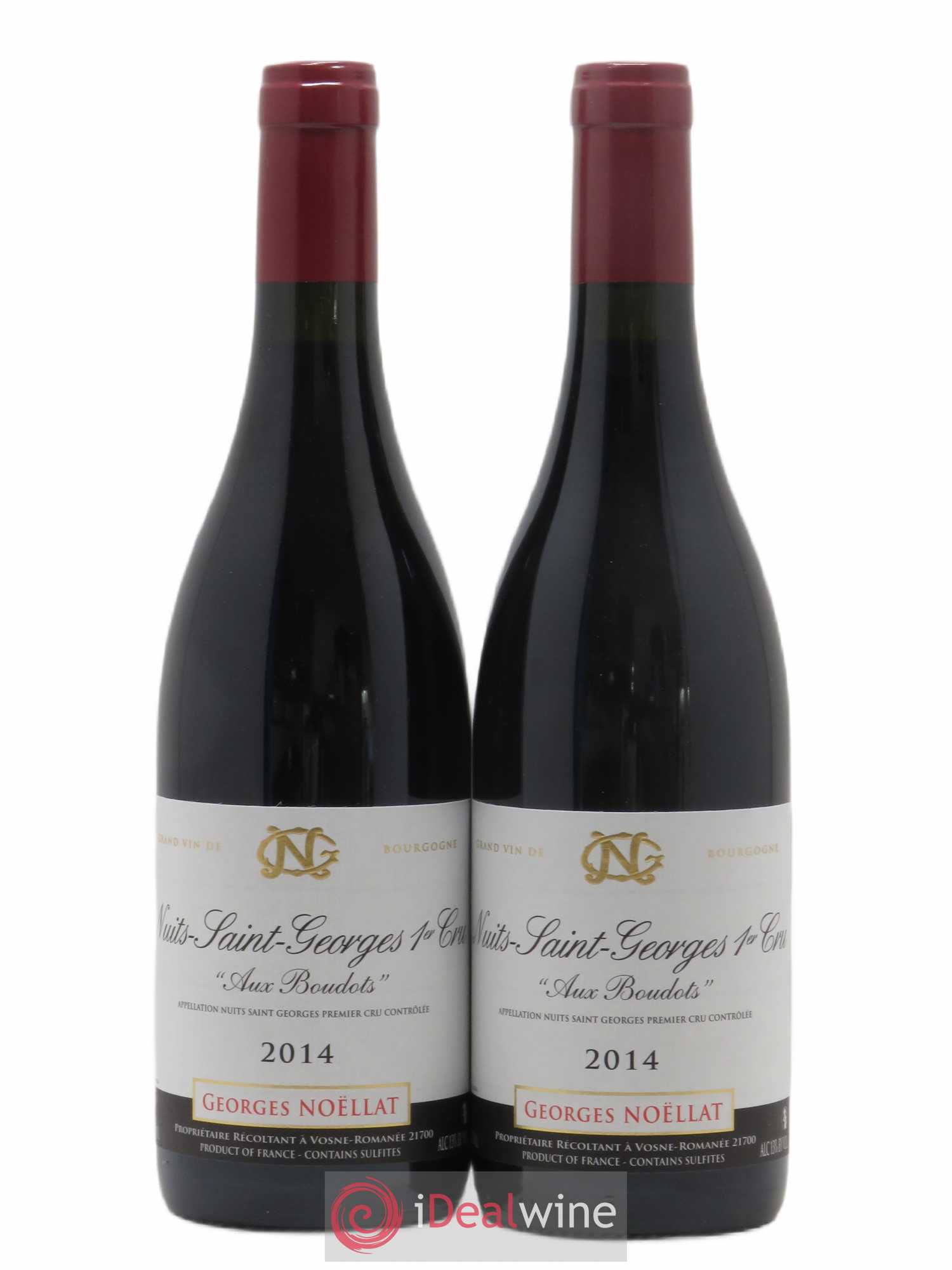 Nuits-Saint-Georges 1er Cru Aux Boudots Georges Noëllat (Domaine) 2014 - Lot de 2 bouteilles - 0