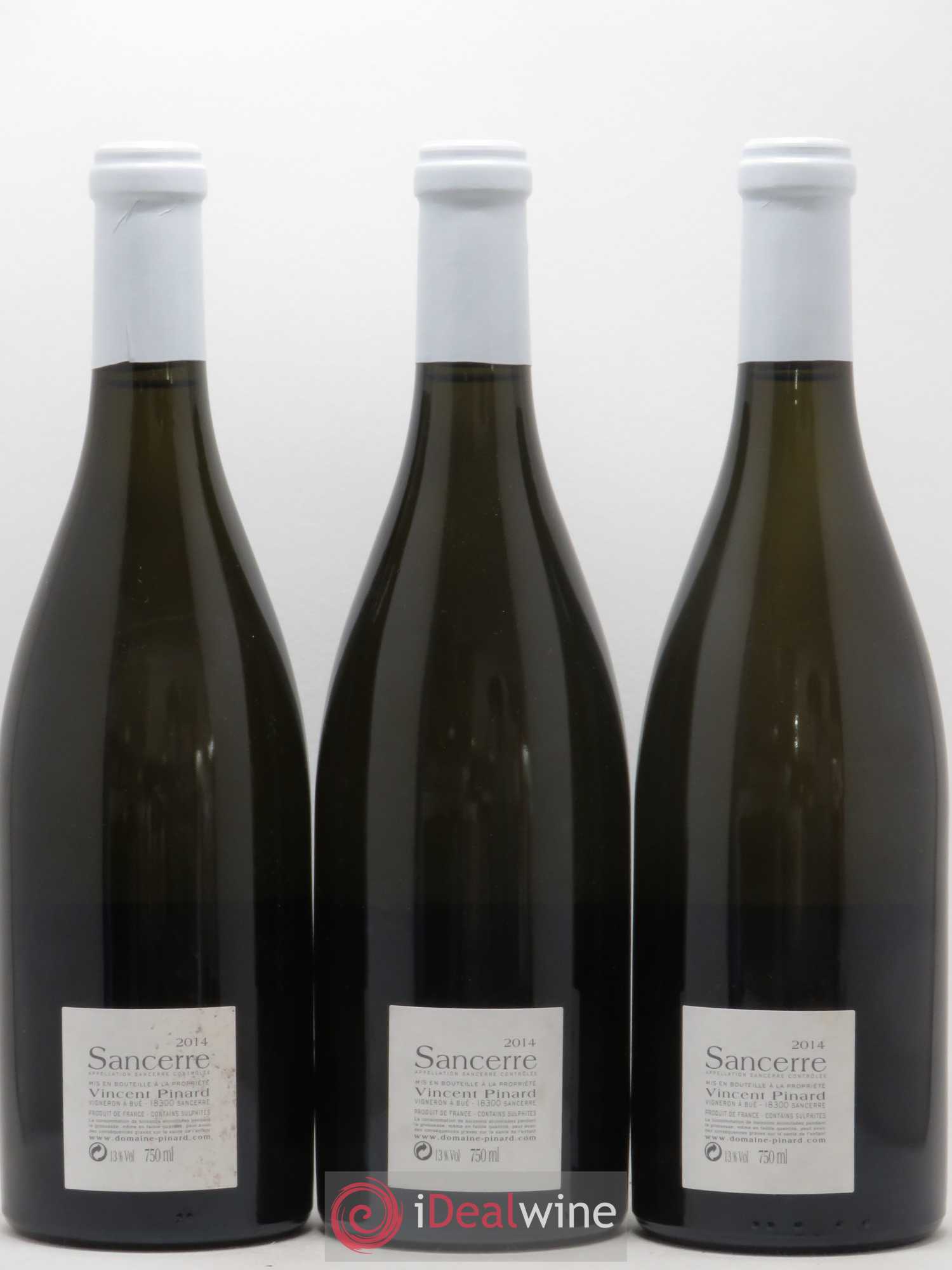 Sancerre Petit Chemarin Vincent Pinard 2014 - Lot de 3 bouteilles - 1