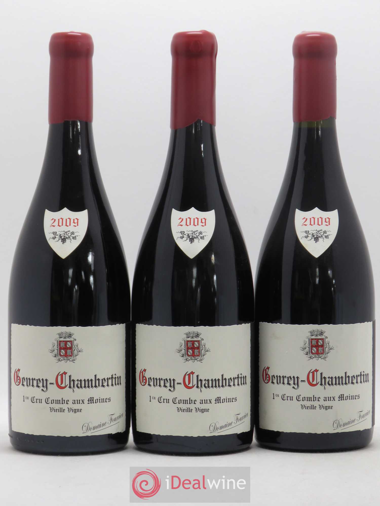 Gevrey-Chambertin 1er Cru Combe aux Moines Vieilles Vignes Fourrier (Domaine) 2009 - Lot de 3 bouteilles - 0