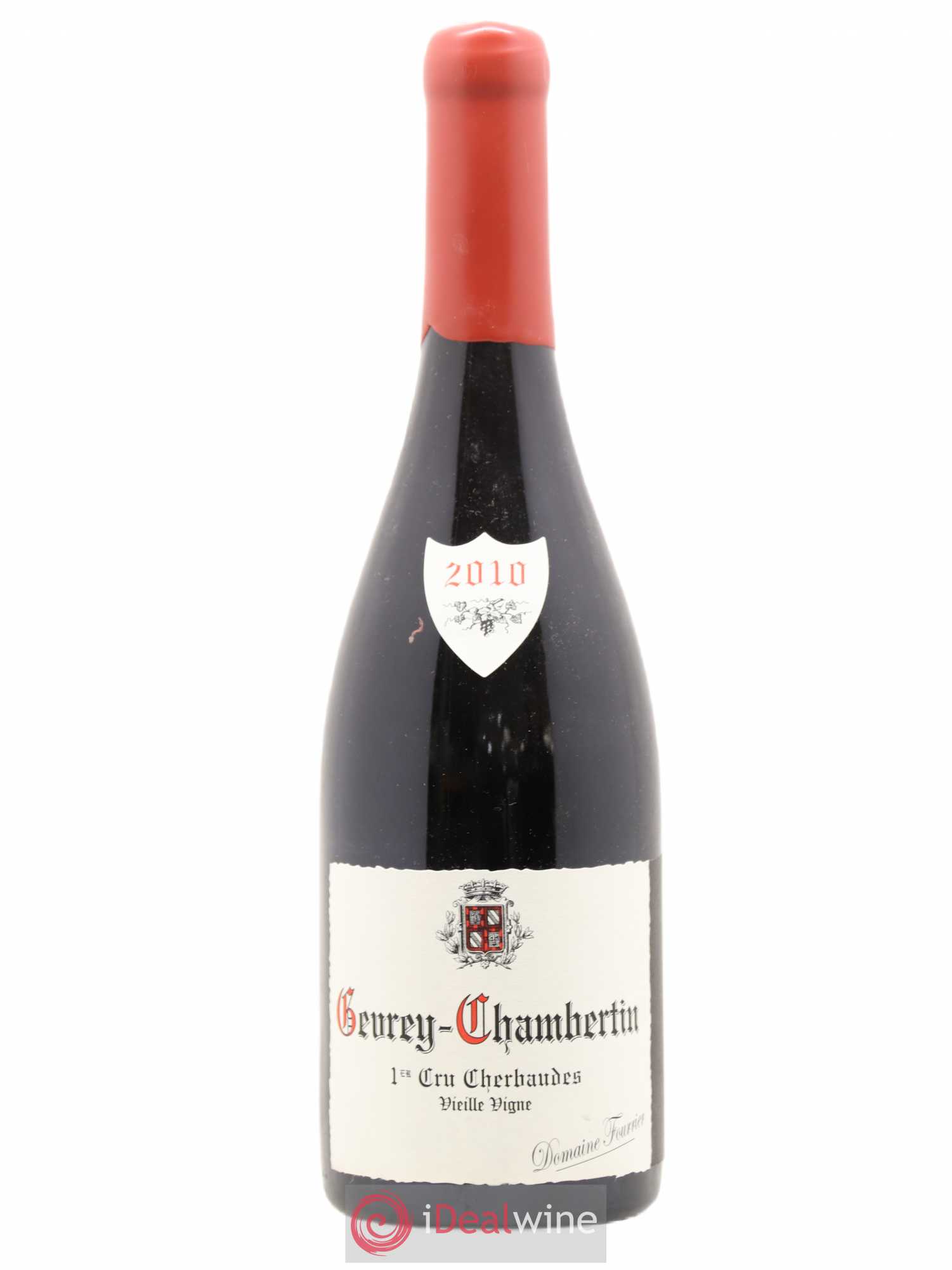 Gevrey-Chambertin 1er Cru Les Cherbaudes Vieille Vigne Fourrier (Domaine) 2010 - Lot de 1 bouteille - 0
