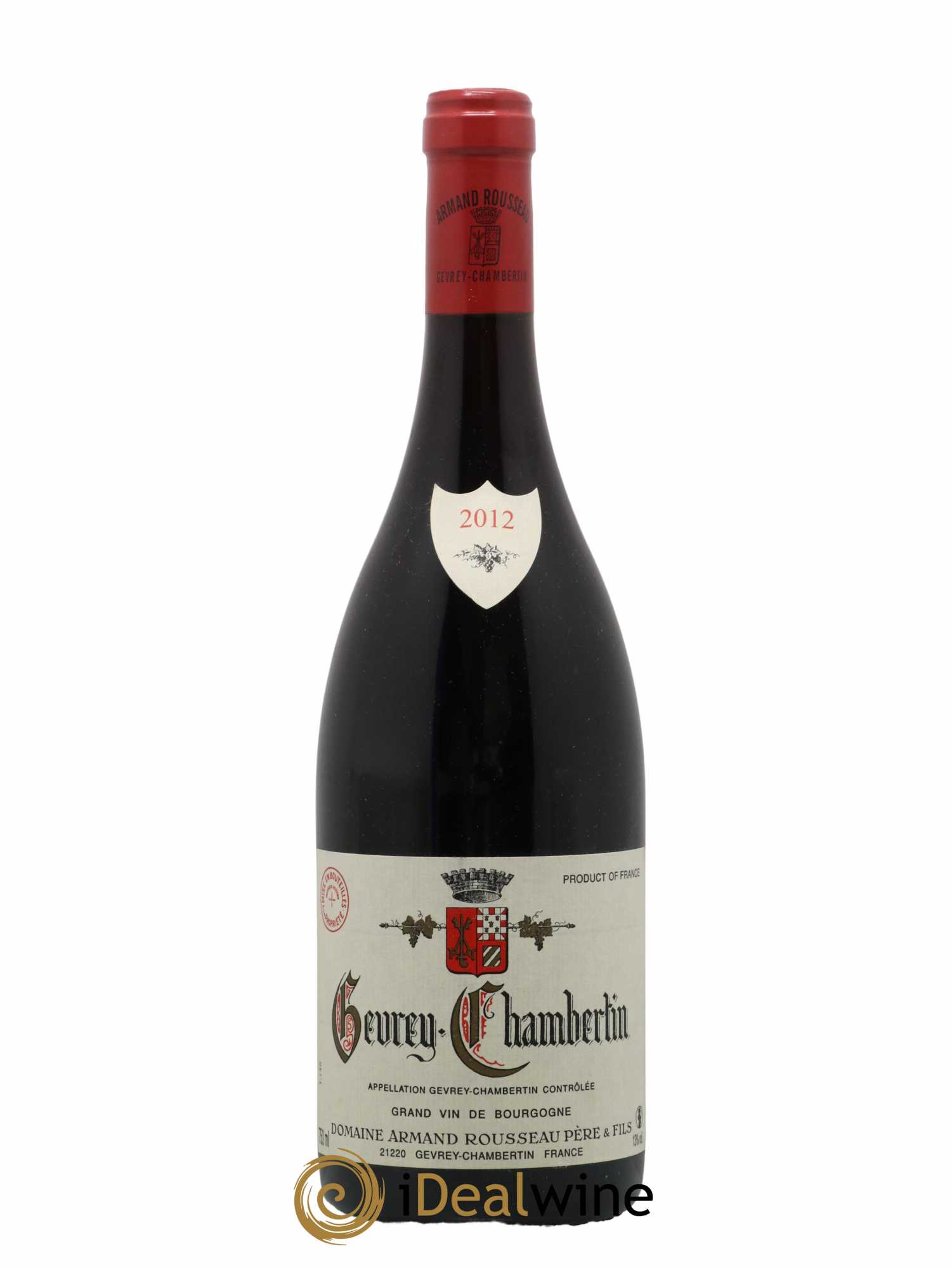 Gevrey-Chambertin Armand Rousseau (Domaine) 2012 - Lot de 1 bouteille - 0