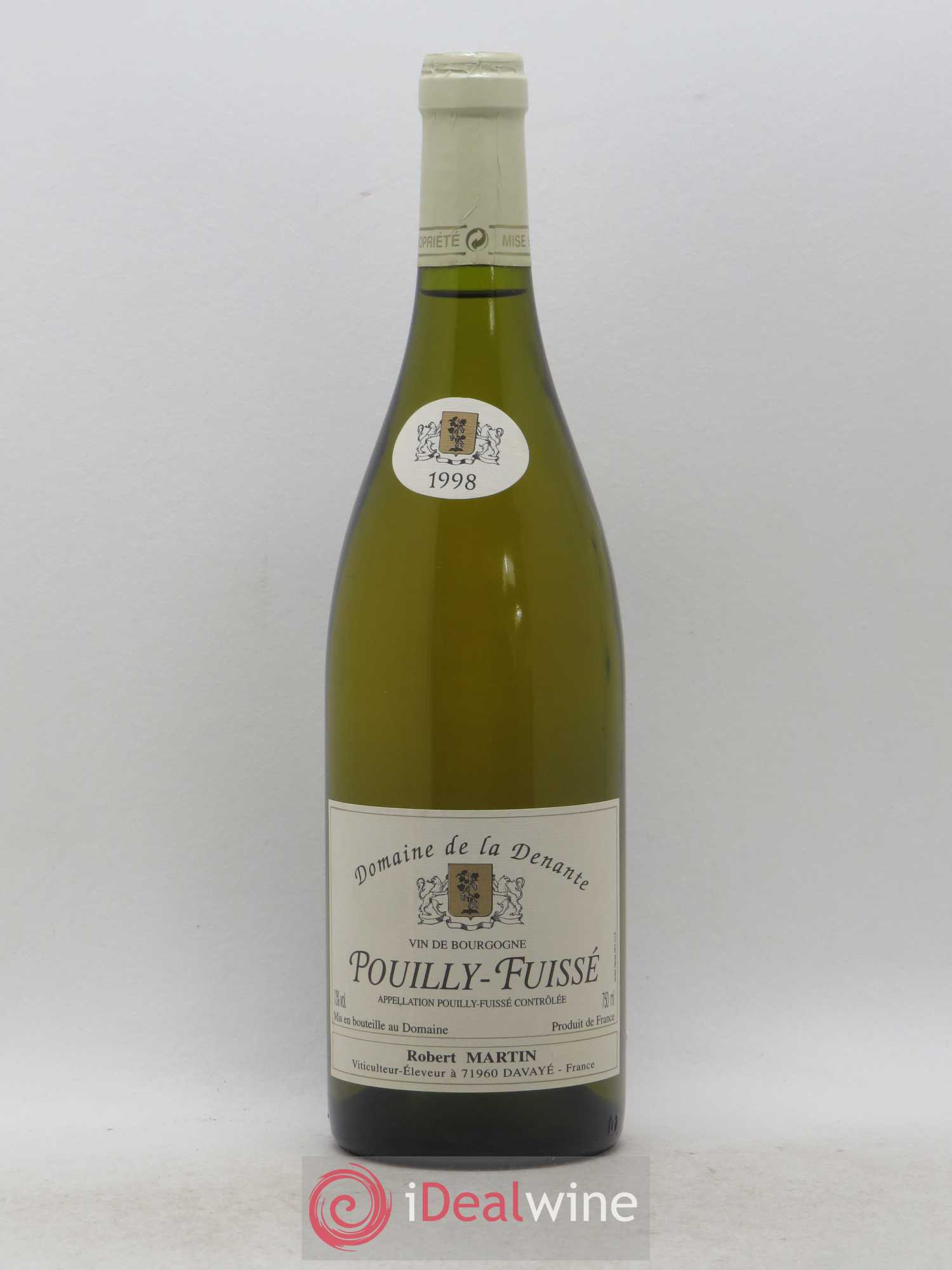 Pouilly-Fuissé Robert Martin 1998 - Posten von 1 Flasche - 0