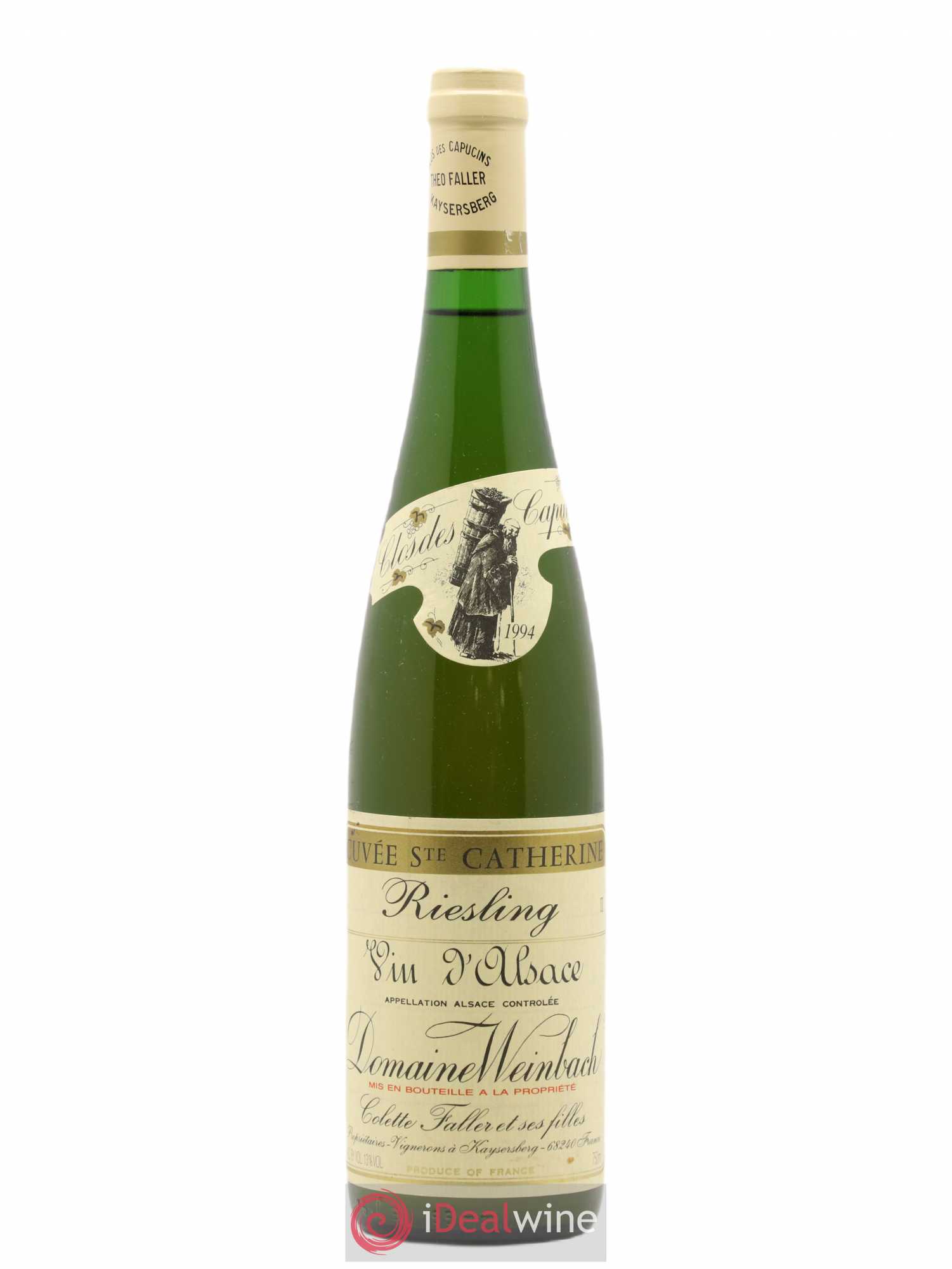 Alsace Riesling Cuvée Sainte-Catherine Weinbach (Domaine) 1994 - Lot de 1 bouteille - 0