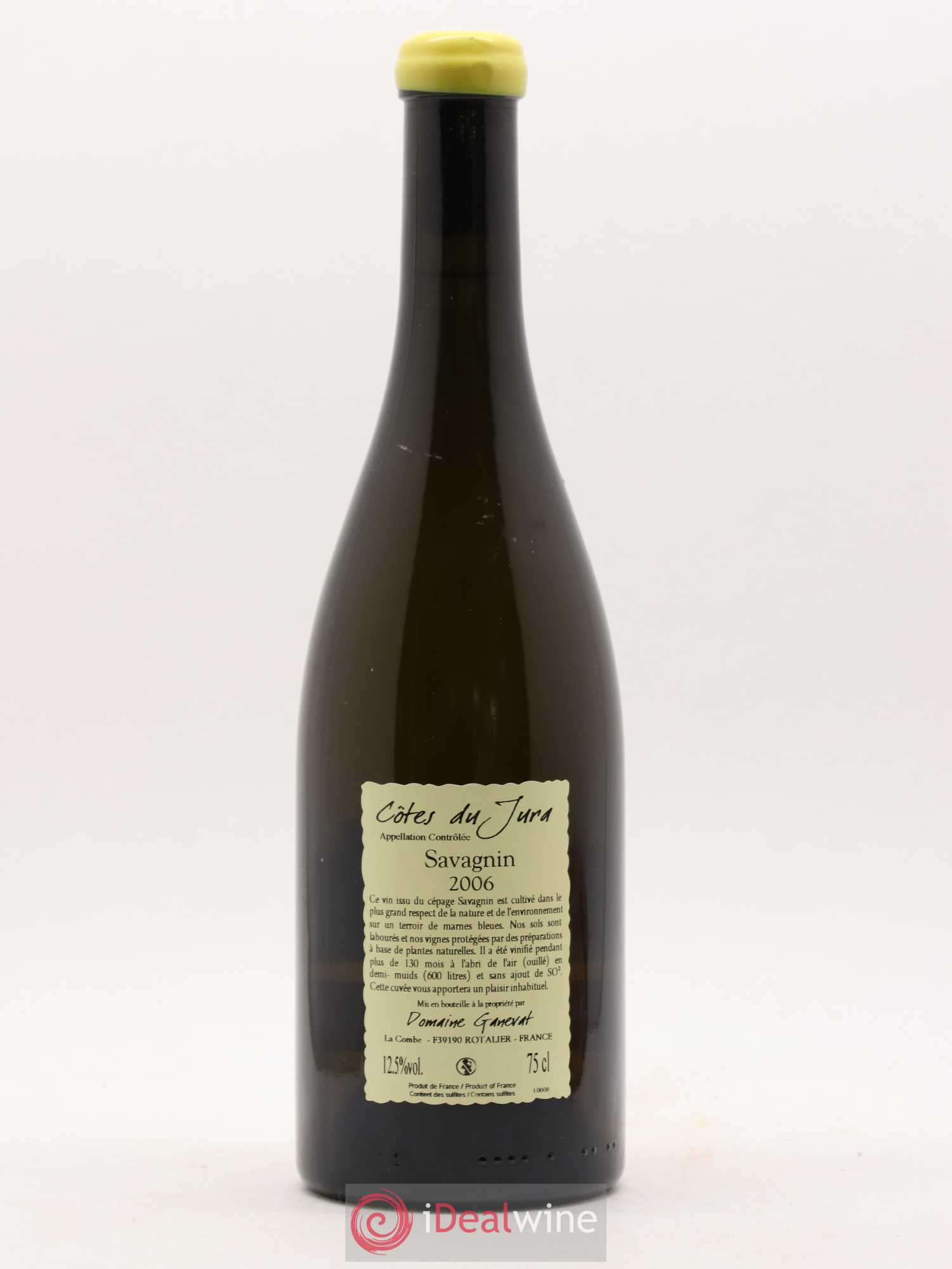 Côtes du Jura Les Vignes de mon Père Jean-François Ganevat (Domaine) 2006 - Lot de 1 bouteille - 1