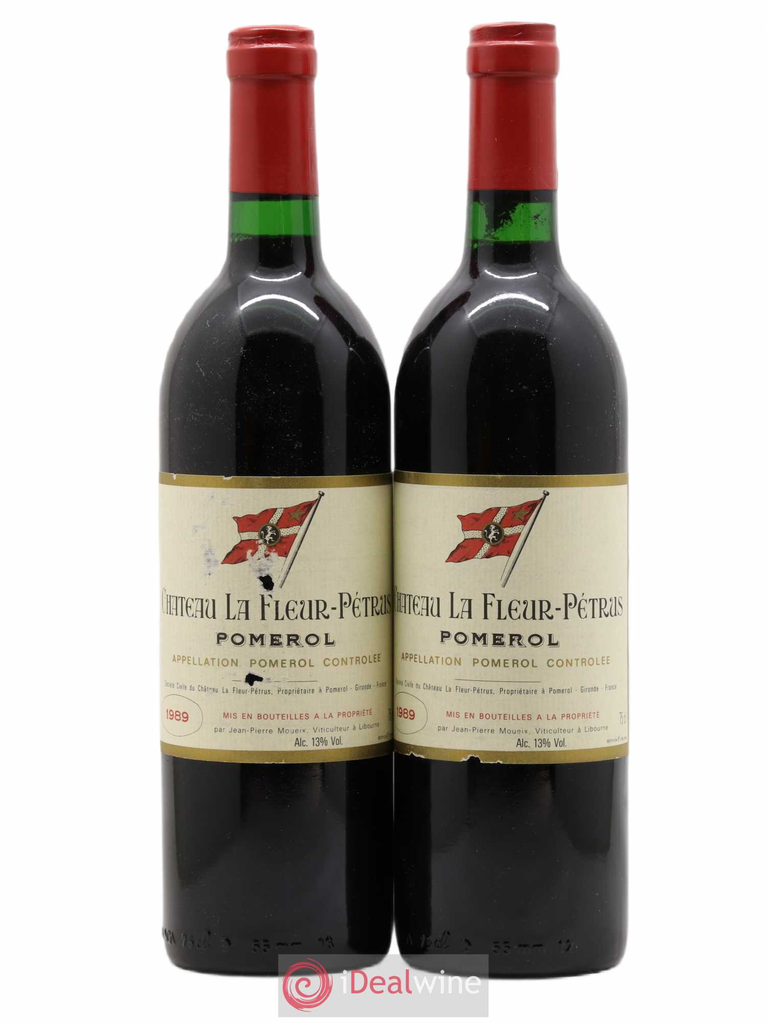 Château la Fleur Petrus 1989 - Lot de 2 bouteilles - 0