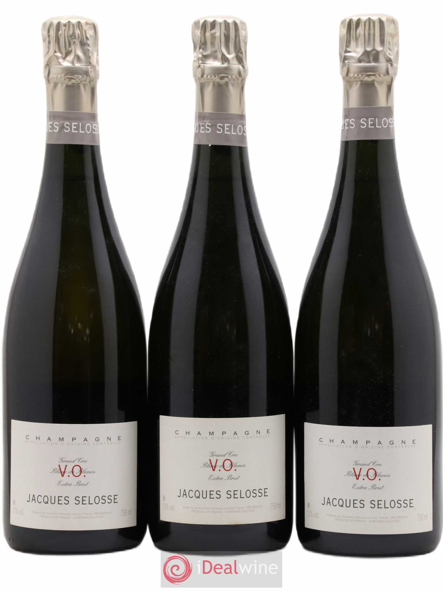 Version Originale Jacques Selosse - Lot de 3 bouteilles - 0