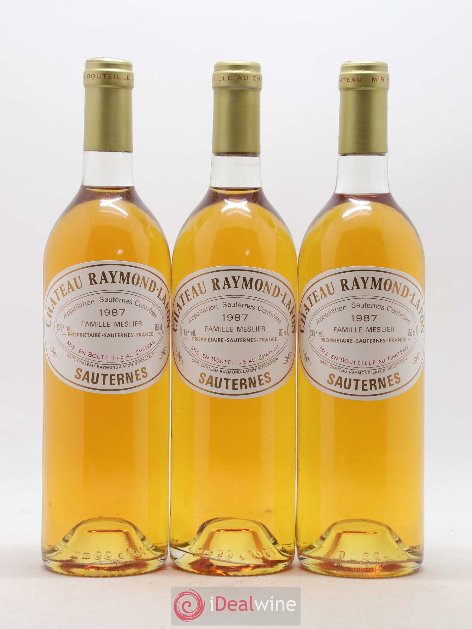 Château Raymond Lafon (senza prezzo di riserva) 1987 - Lotto di 6 bottiglie - 2