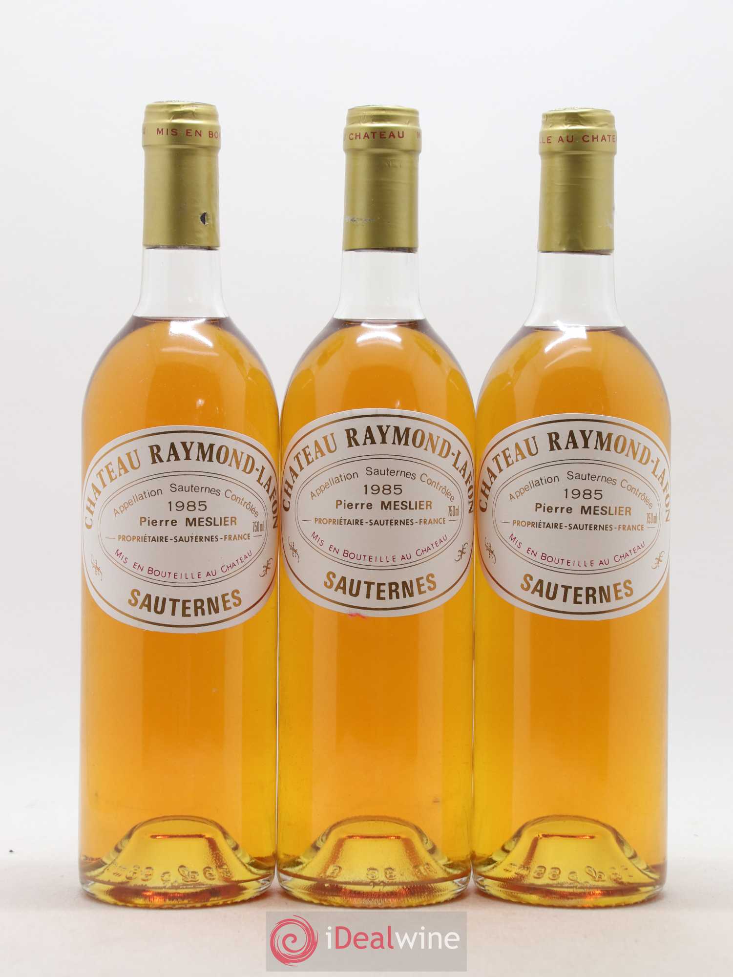 Château Raymond Lafon 1985 - Lot of 6 bottles - 2