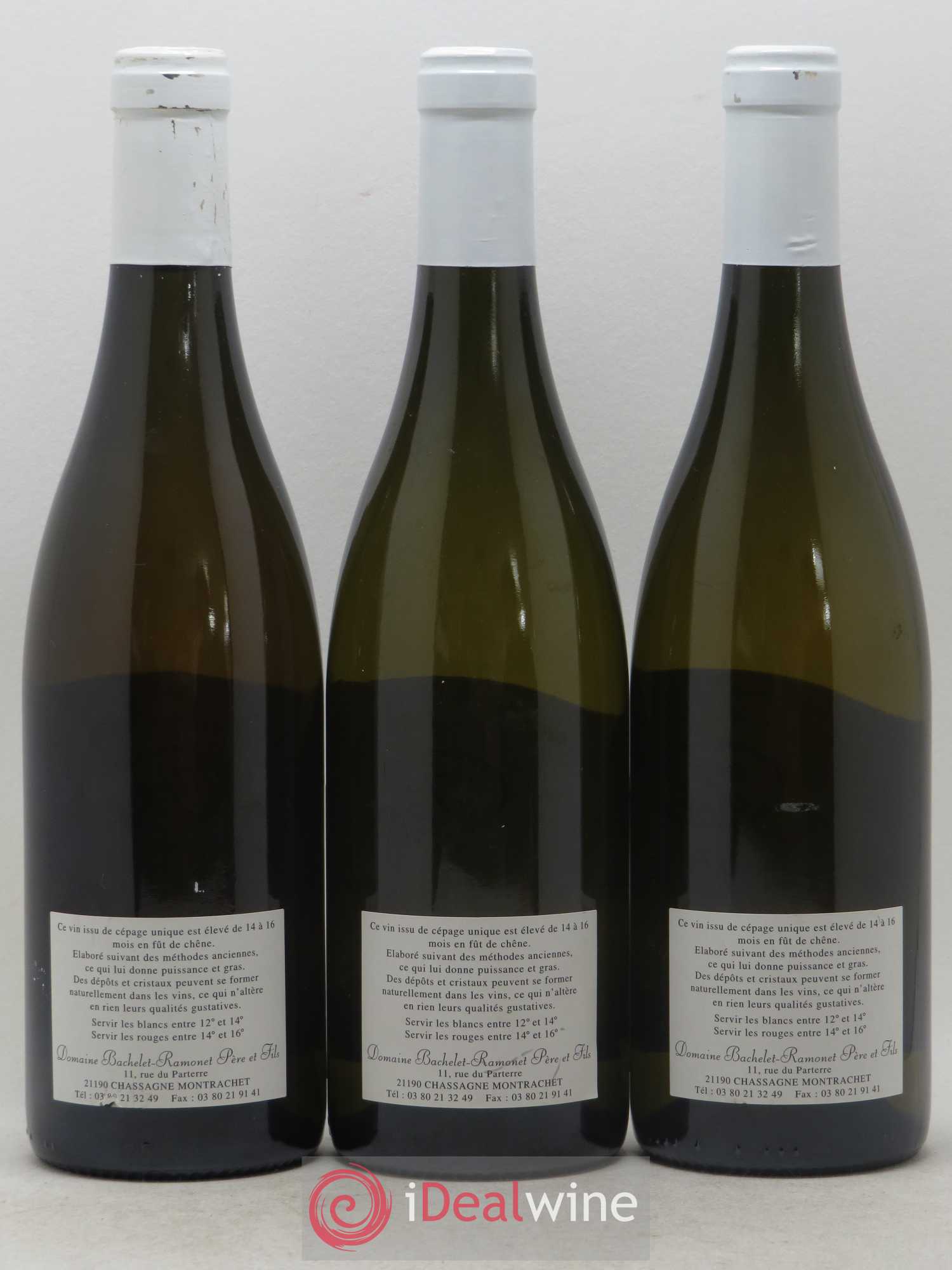 Bâtard-Montrachet Grand Cru Bachelet-Ramonet (Domaine) 2002 - Lot de 3 bouteilles - 1