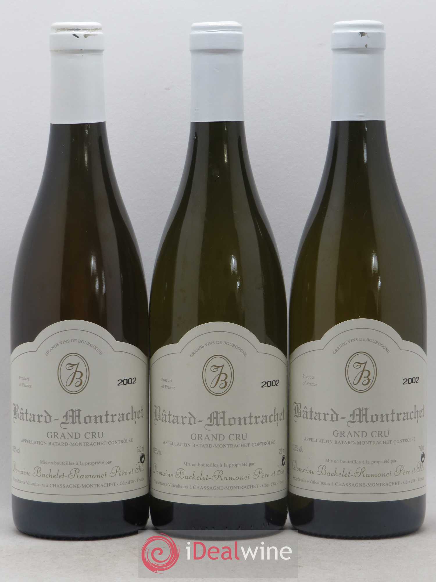 Bâtard-Montrachet Grand Cru Bachelet-Ramonet (Domaine) 2002 - Lot de 3 bouteilles - 0