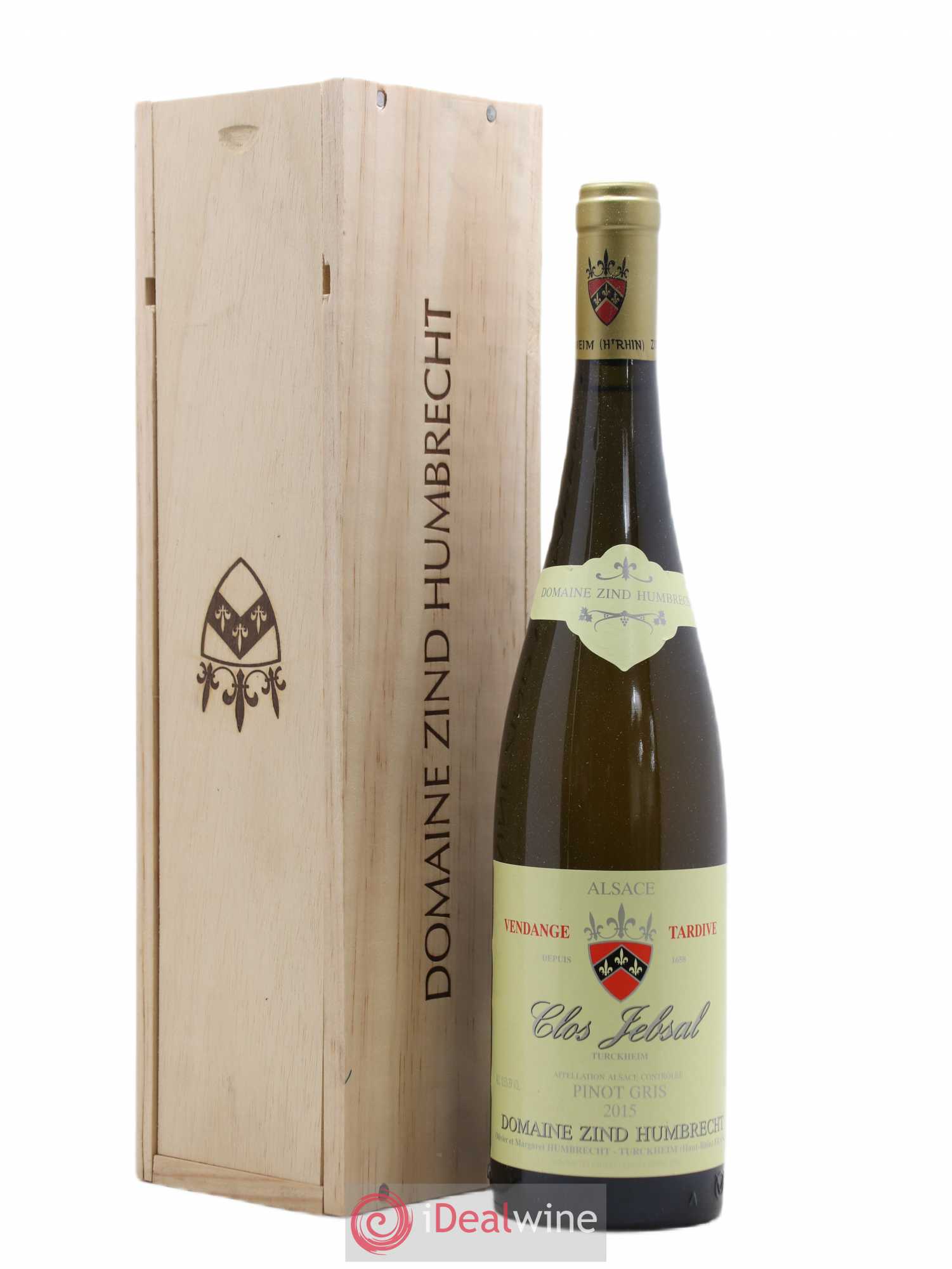 Alsace Pinot Gris Clos Jebsal Vendanges Tardives Zind-Humbrecht (Domaine) 2015 - Lotto di 1 bottiglia - 0