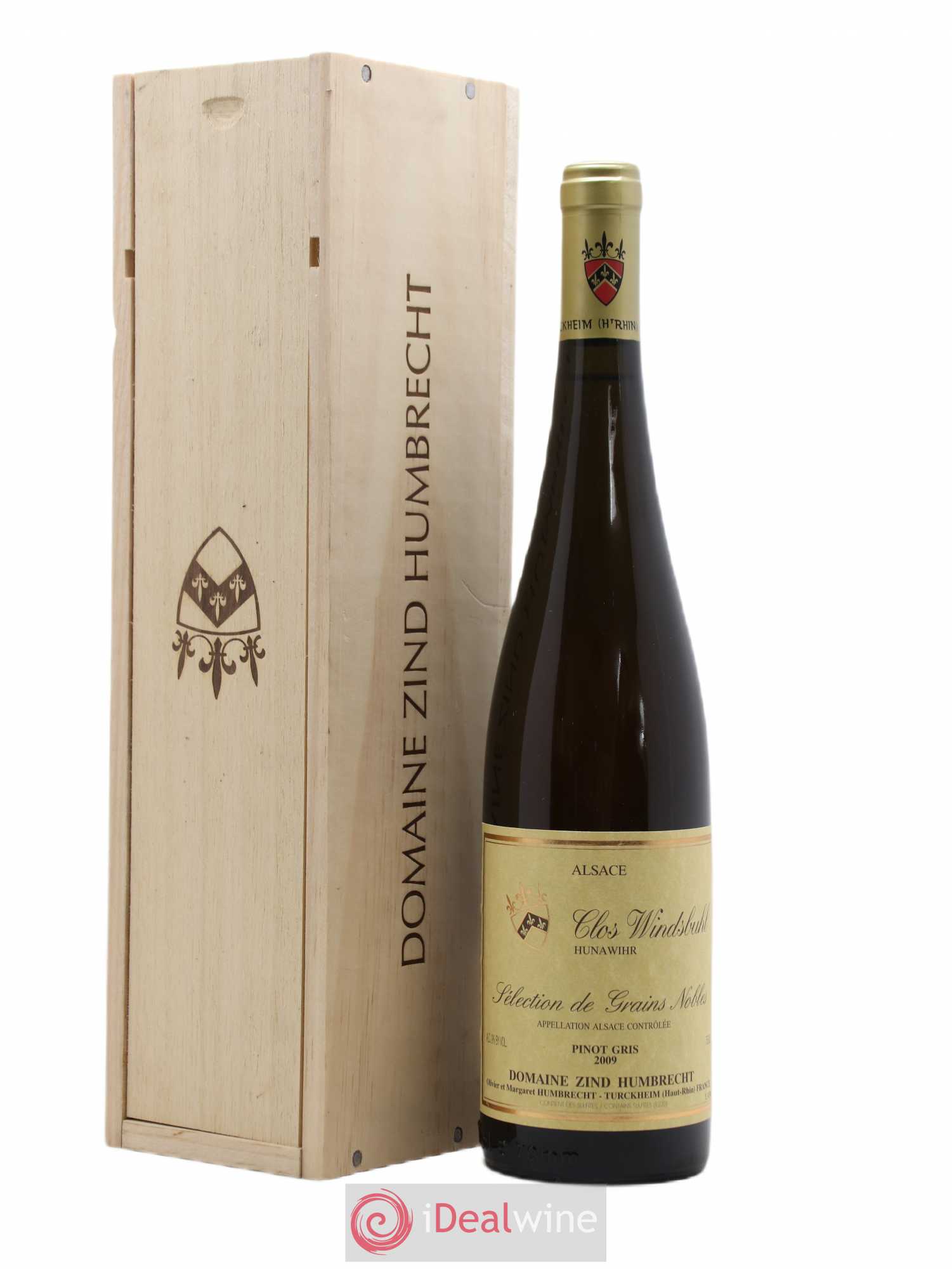 Alsace Pinot Gris Clos Windsbuhl Séléction de Grains Nobles Zind-Humbrecht (Domaine) 2009 - Lotto di 1 bottiglia - 0