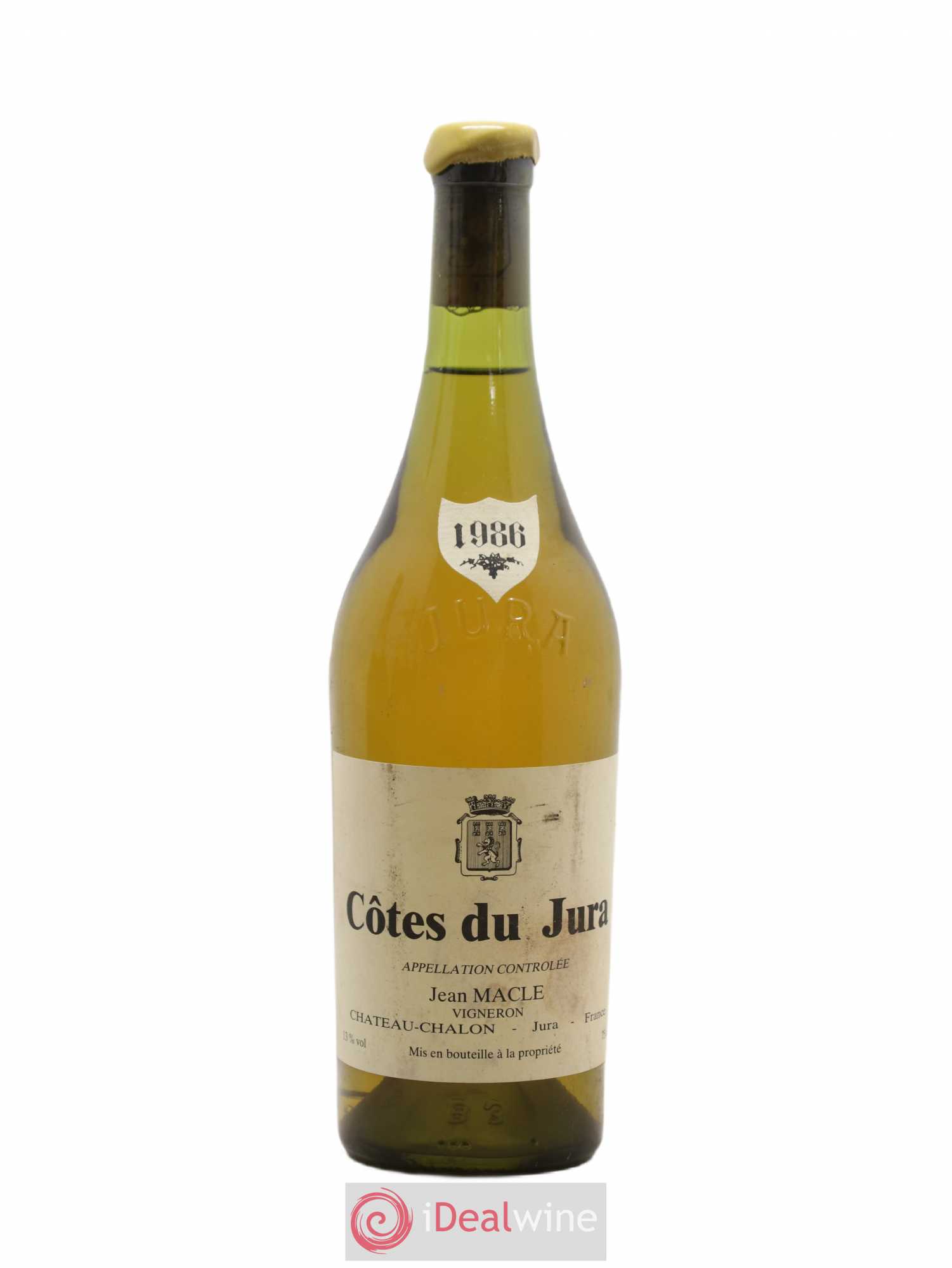 Côtes du Jura Jean Macle 1986 - Lot de 1 bouteille - 0