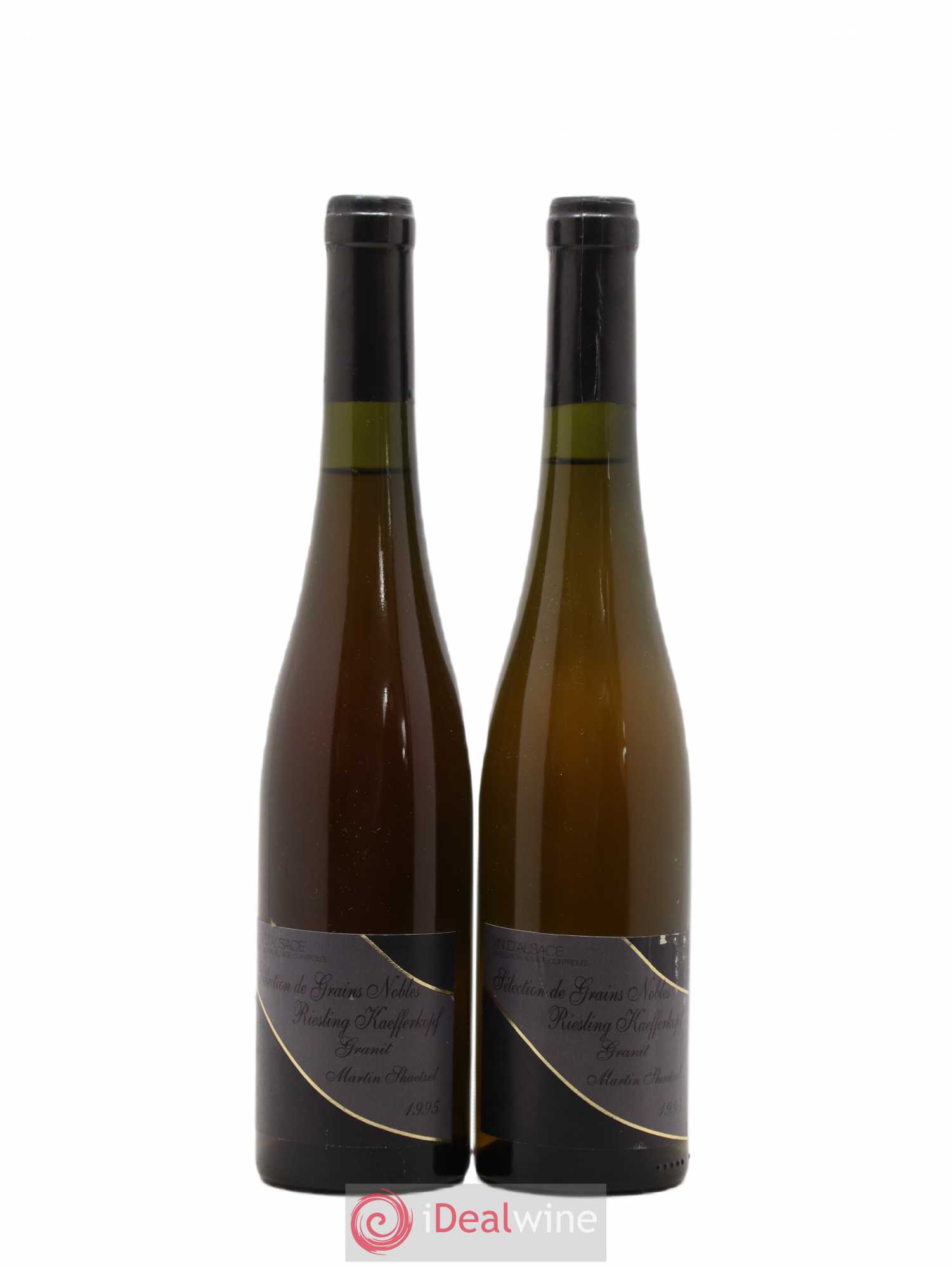 Riesling Sélection de Grains Nobles Kaefferkopf Granit Martin Schaetzel 50cl 1995 - Lotto di 2 bottiglie - 0